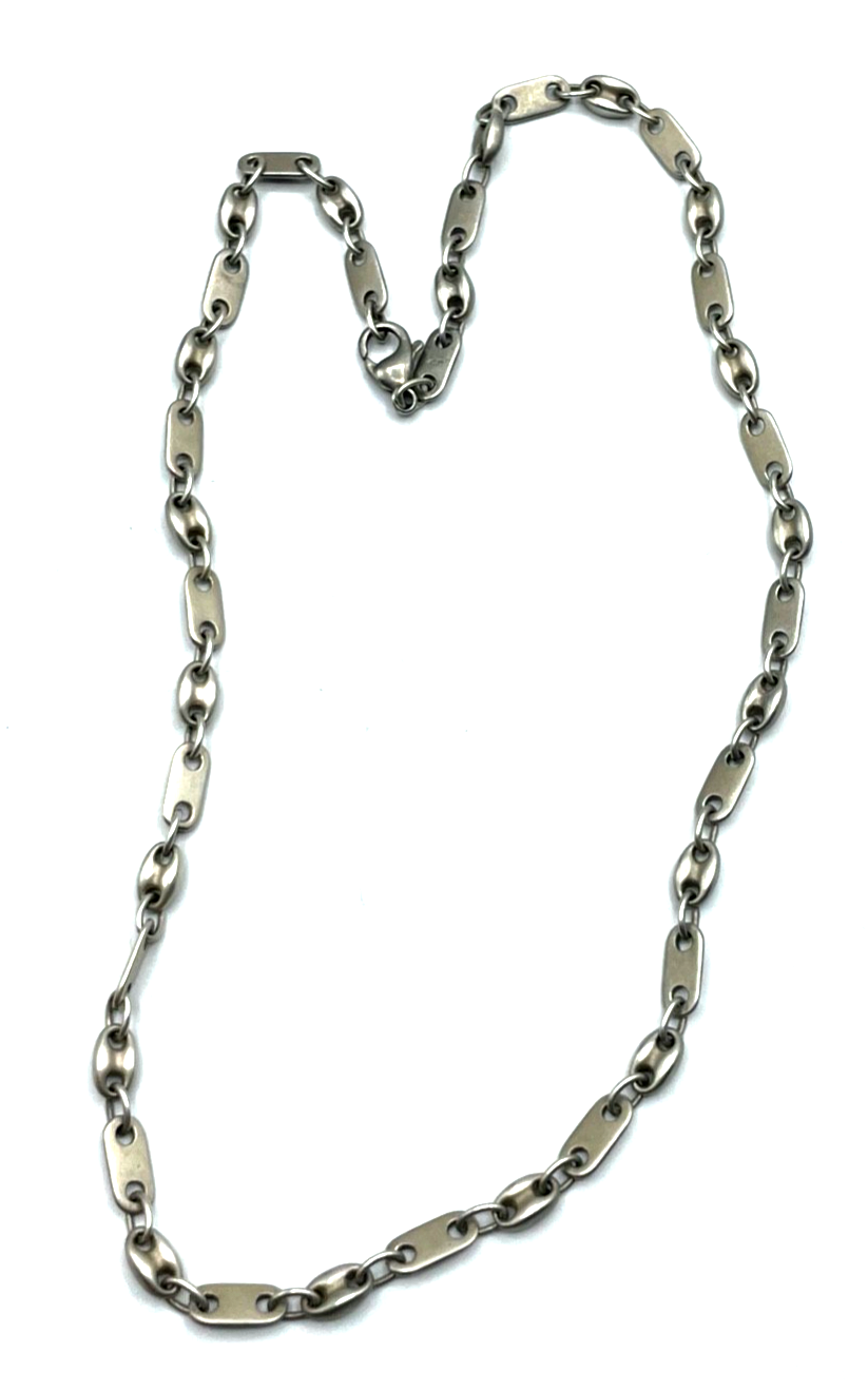 Massive 925 Sterling Silber Kette Muster Mix  L 50 cm B 5,5 mm 27,64 Gr. unisex0