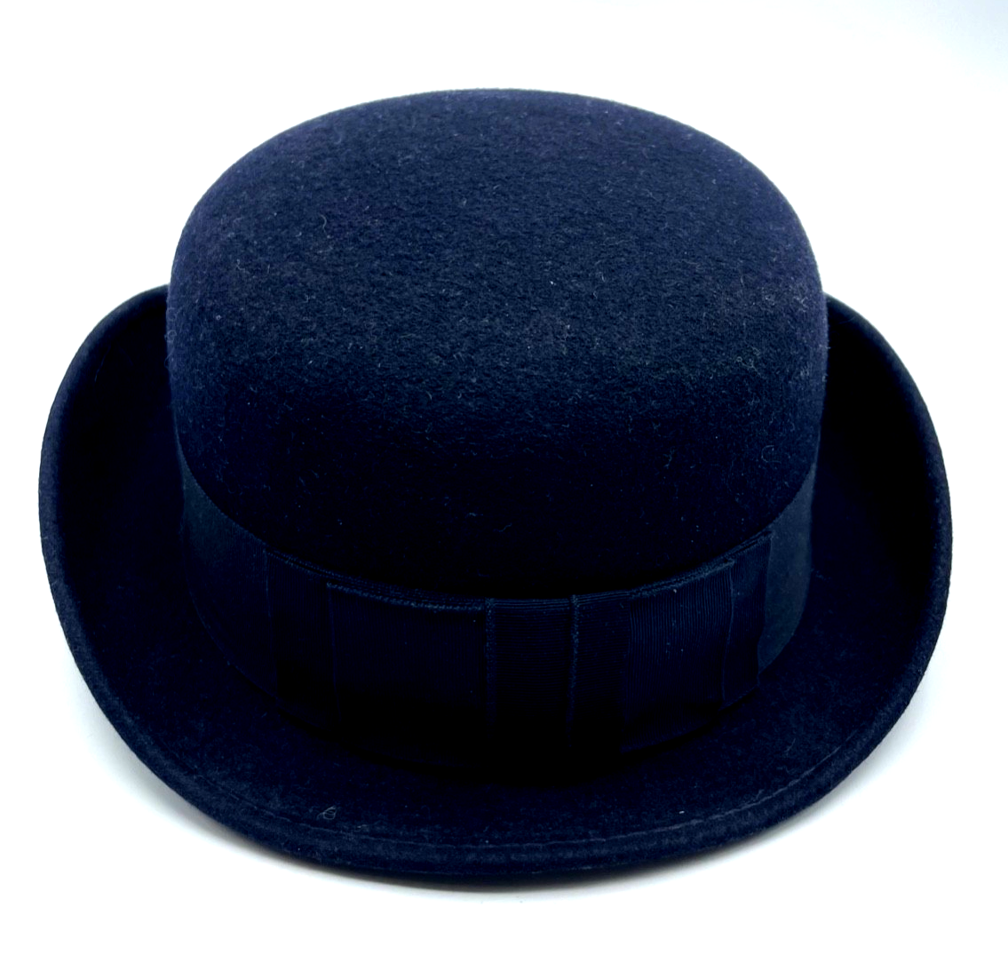 Vintage blauer Damenhut Die Heilsarmee Bekleidung sehr gepflegt top Deko3