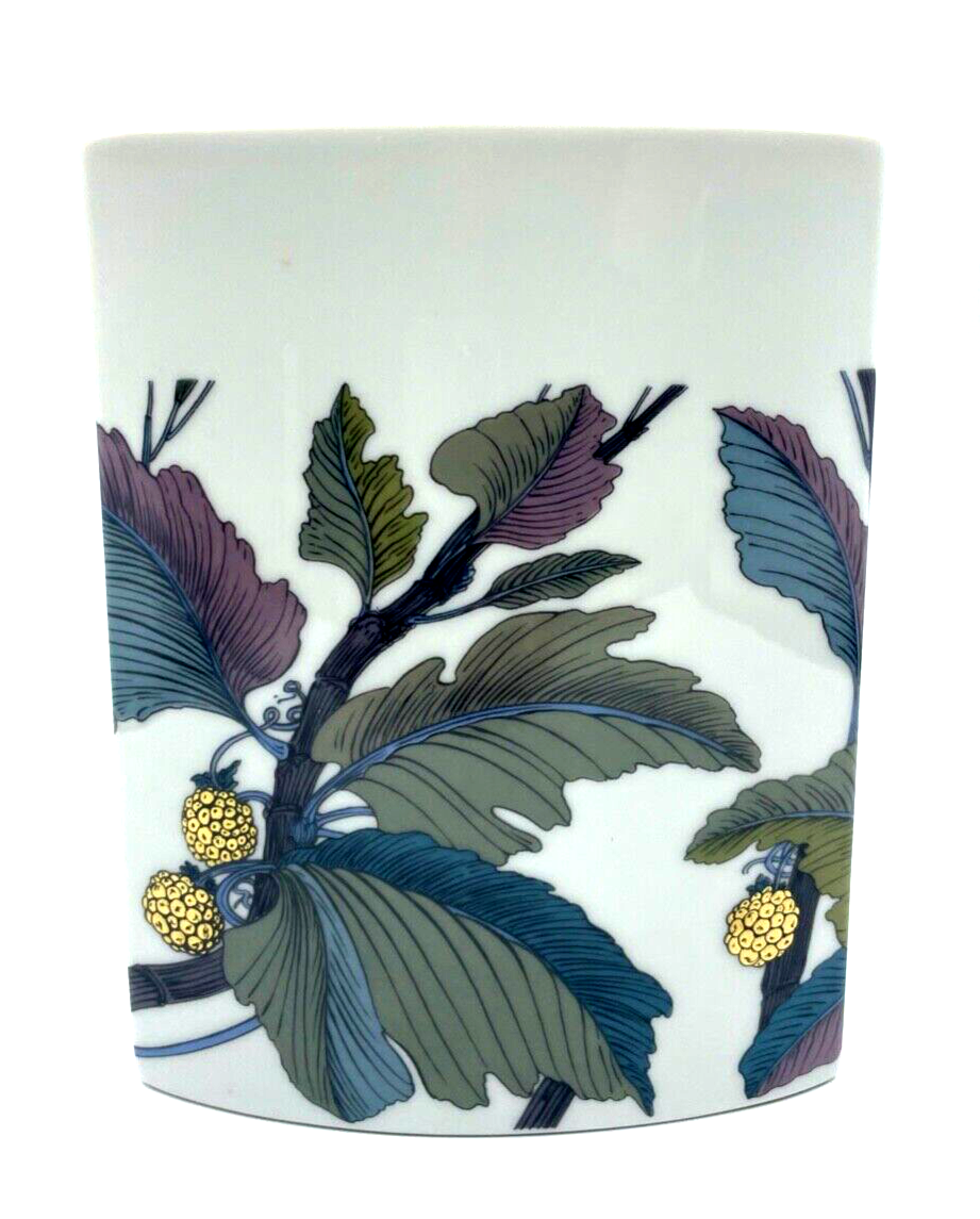 Vintage Rosenthal Porzellan Vase Alain Le Foll Brombeer Dekor studio-linie H17,51