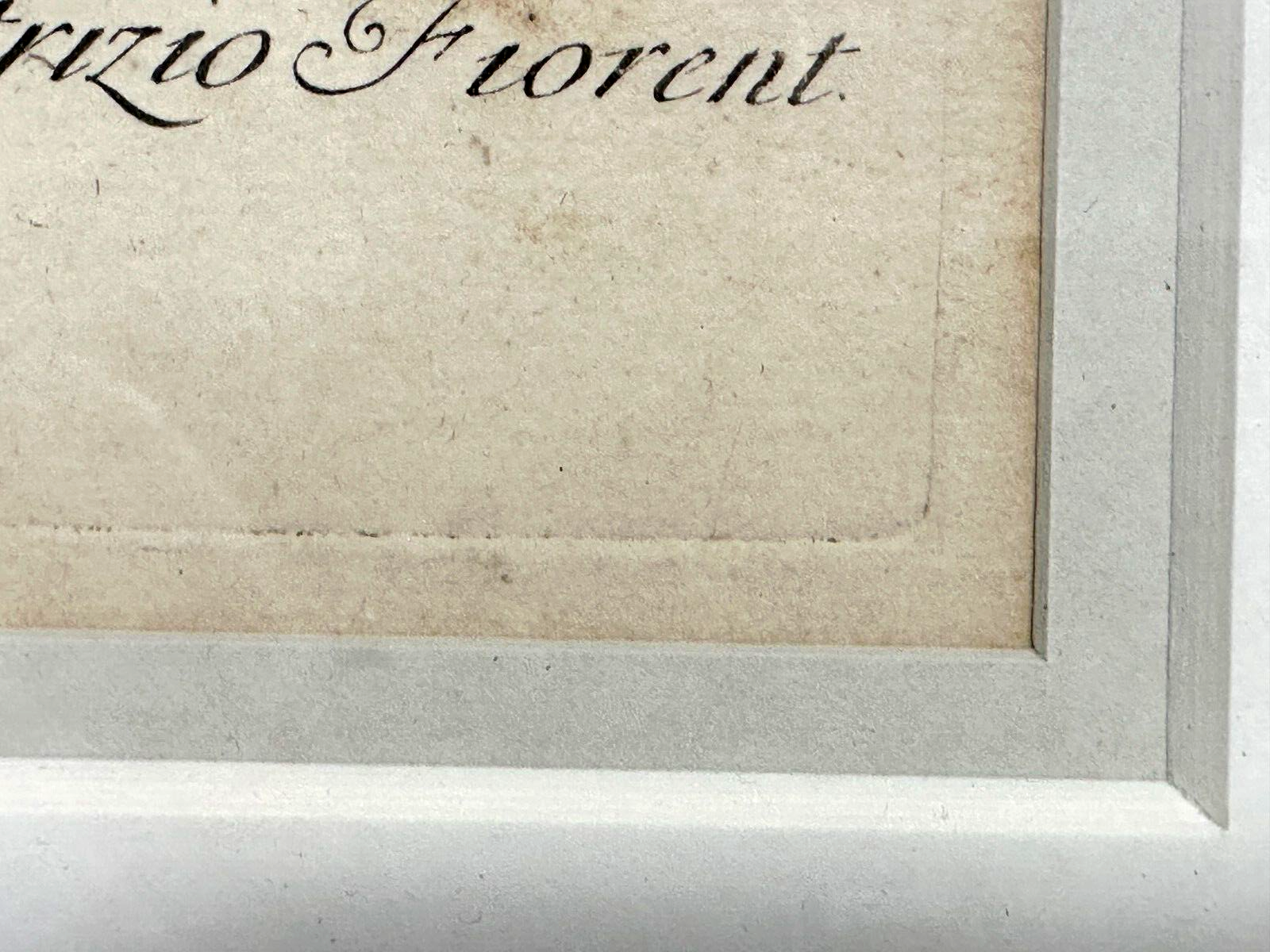 Giuseppe Vanni - Florenz 1767 - Schwarzer Adler kolorierte Radierung - 3. Tafel8