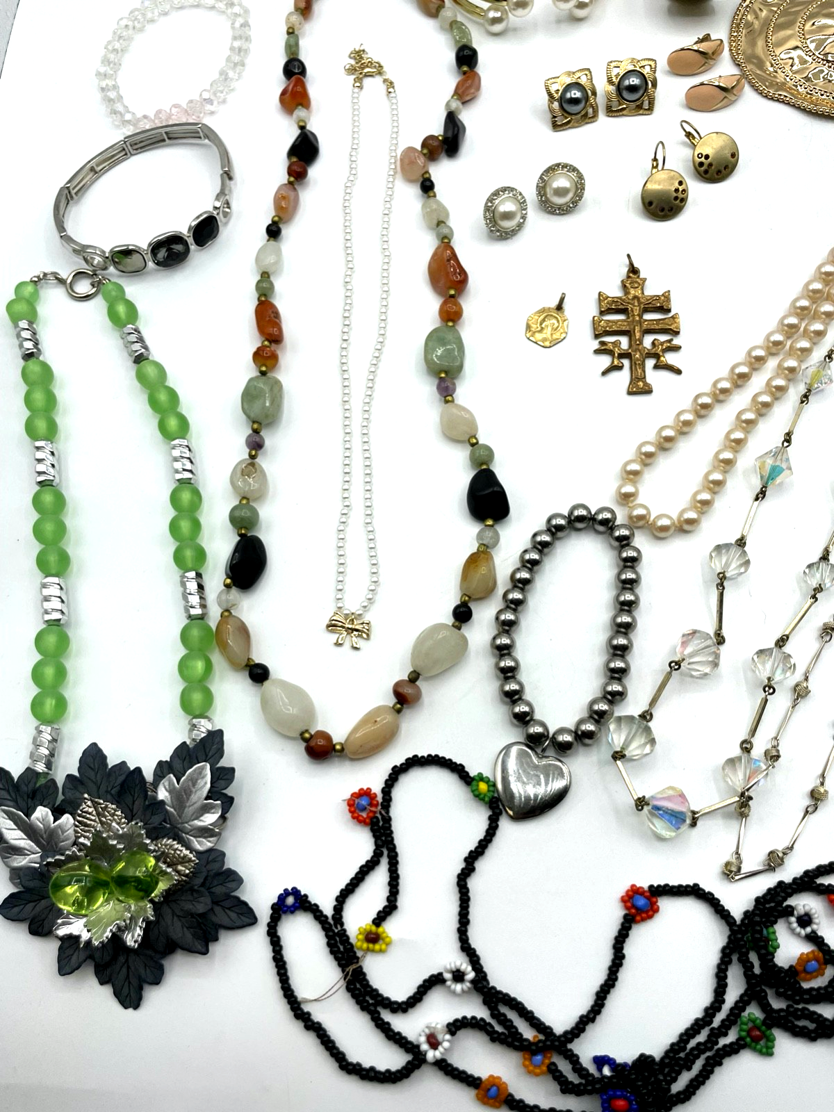 Konvolut Nr. 2A eingelieferter Modeschmuck gemischt sehr gepflegt vintage + neu8