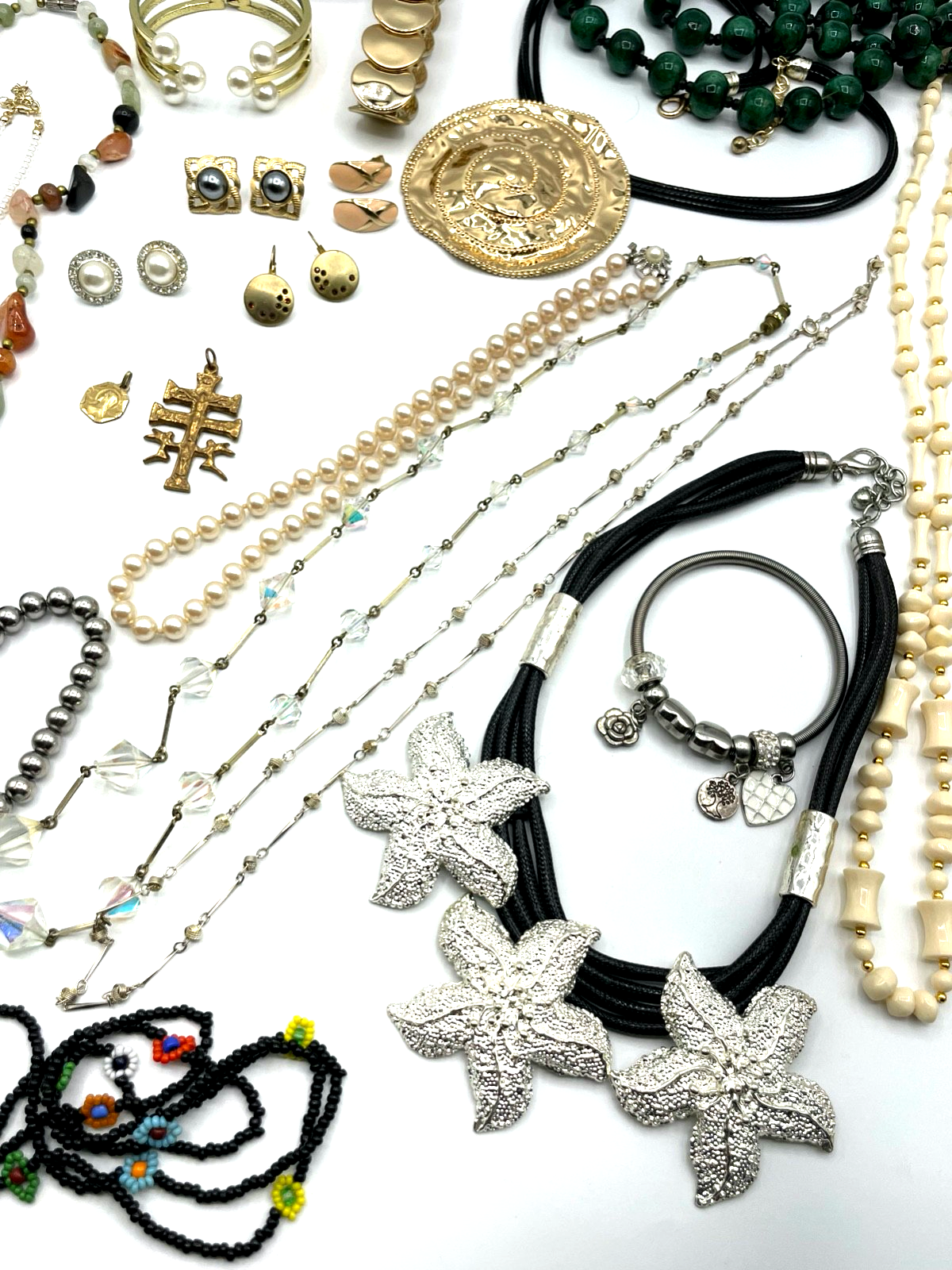 Konvolut Nr. 2A eingelieferter Modeschmuck gemischt sehr gepflegt vintage + neu10