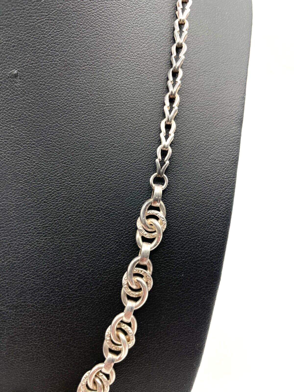 Solide vintage 800 SP Silber Kette Halskette 30erJ Collier L 51,5 cm F. Speidel3
