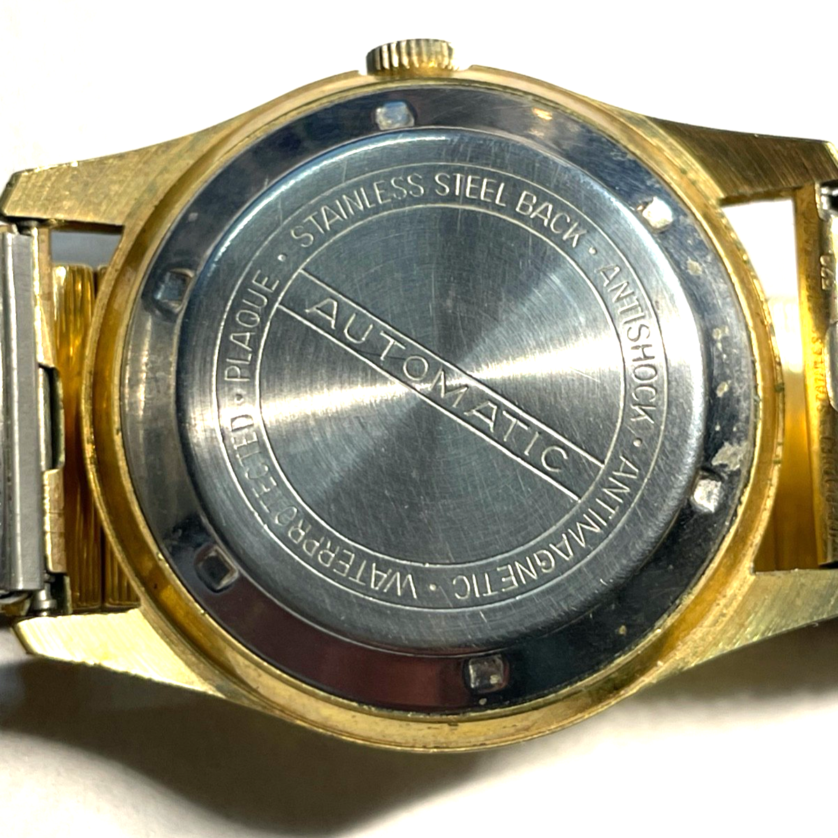 Vintage Herrenuhr OSCO Automatic 25 Jewels shockproof HAU vergoldet läuft gepfl.1