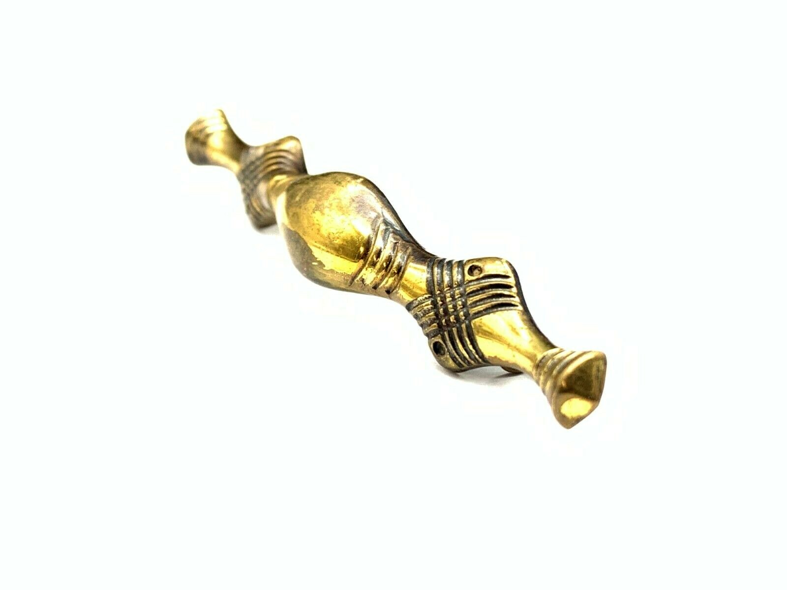 Kalevala Koru Finnland - Modernist Design Brosche Brooch - Bronze Stabbrosche1