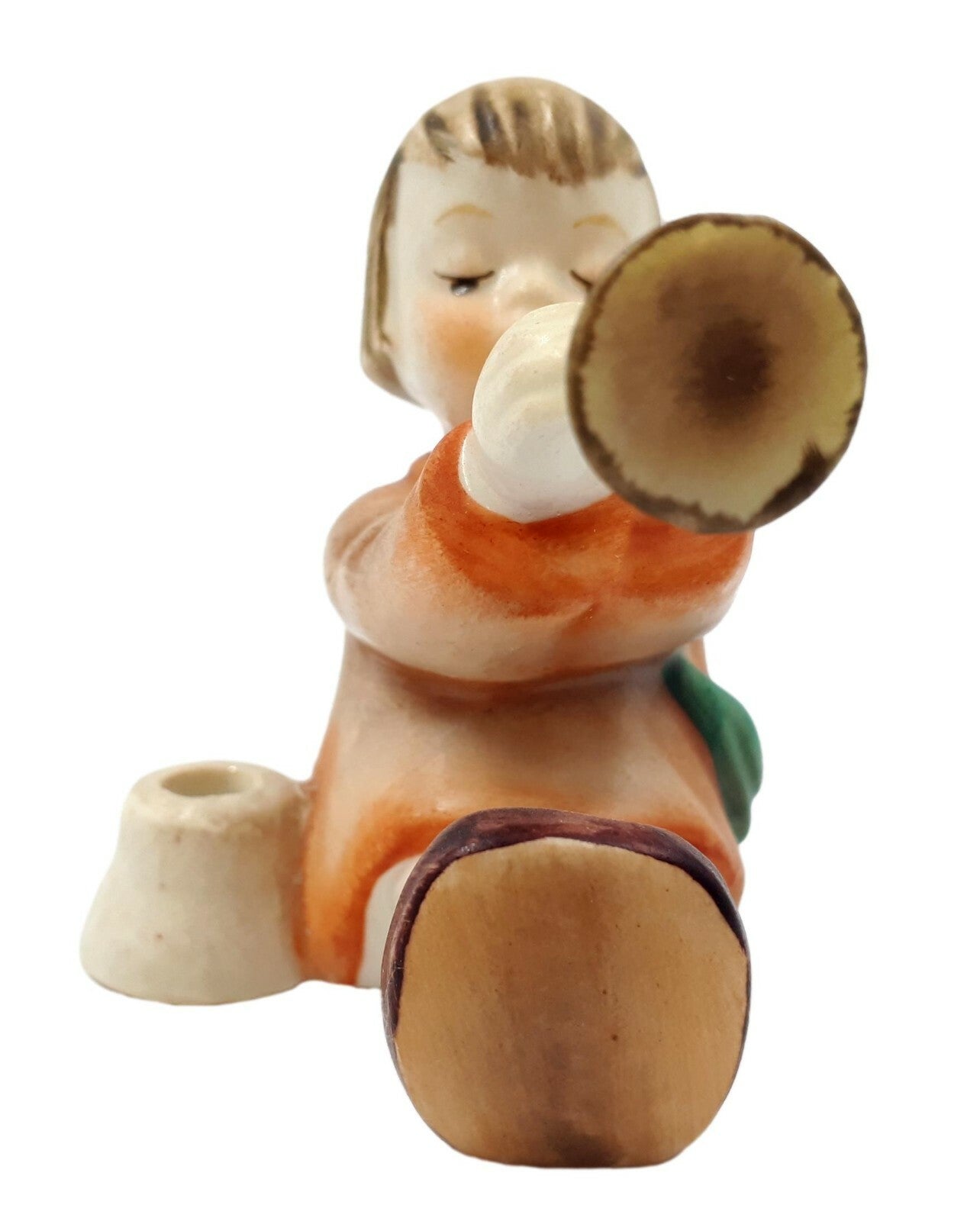 Goebel Hummelfigur - Modell 40 - Adventsengel mit Trompete Porzellan Sammelfigur3