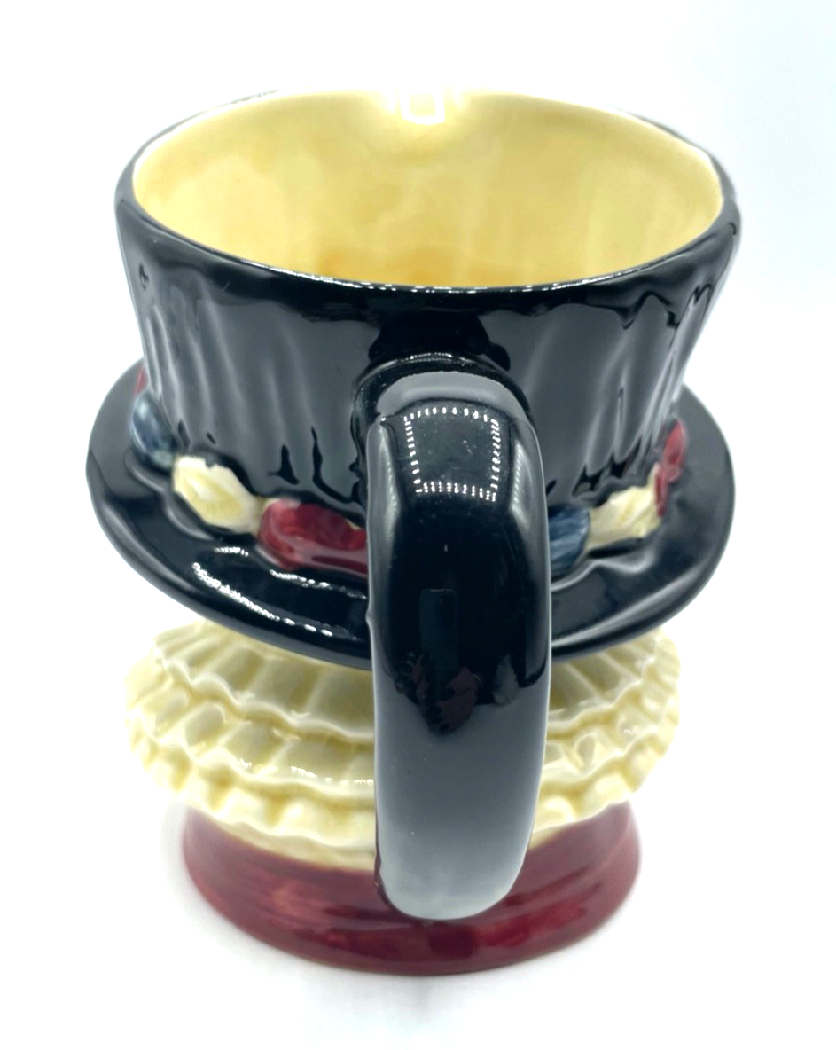 Gr. dekorative Beefeater Gesichter Tasse Becher Charakter Mug England Shorter3