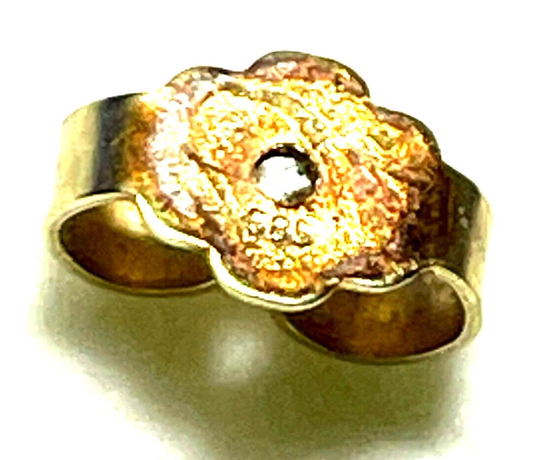 585 Gold 14 K Kinder Ohrstecker Ohrringe modern Kuh Juwelier Qualität gepflegt4