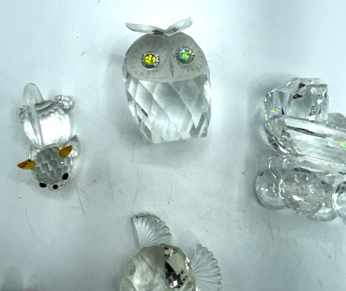 Konvolut 5 schöne Sammler Swarovski Kristall Figuren unbeschädigt aus Sammlung2