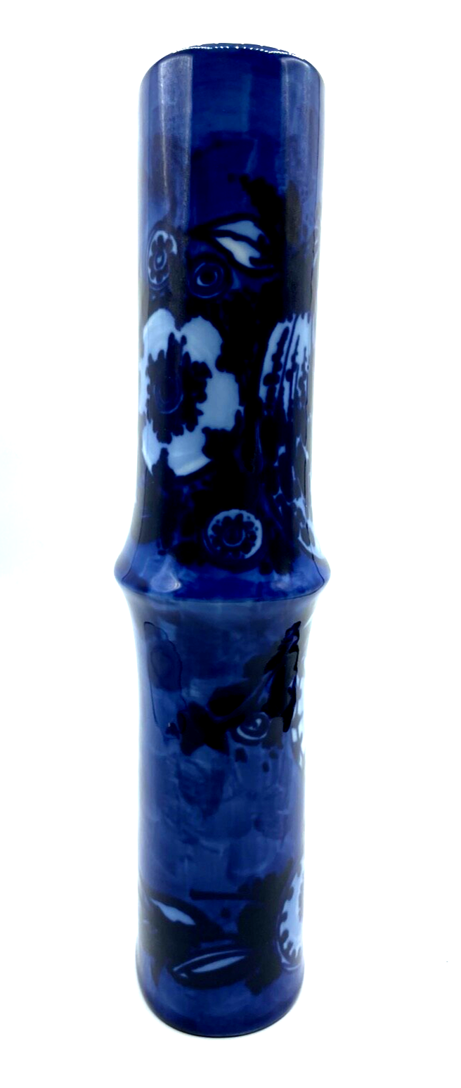 Vintage große Rosenthal Porzellan Vase Björn Wiinblad Kobalt Blau H 31 cm2
