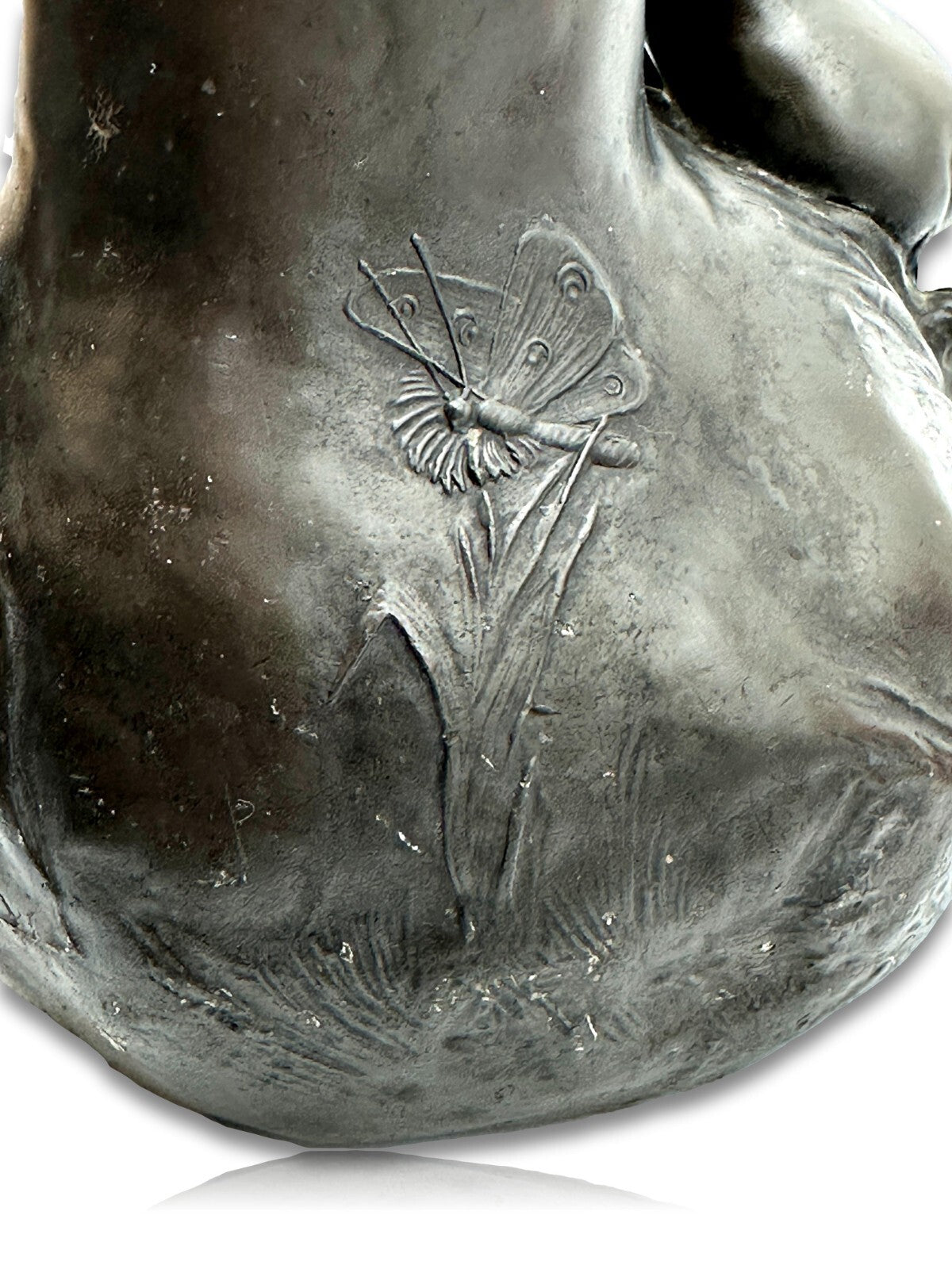 Jean Garnier 1853-1930 - Art Nouveau Jugendstil Vase um 1900 - weiblicher Akt12