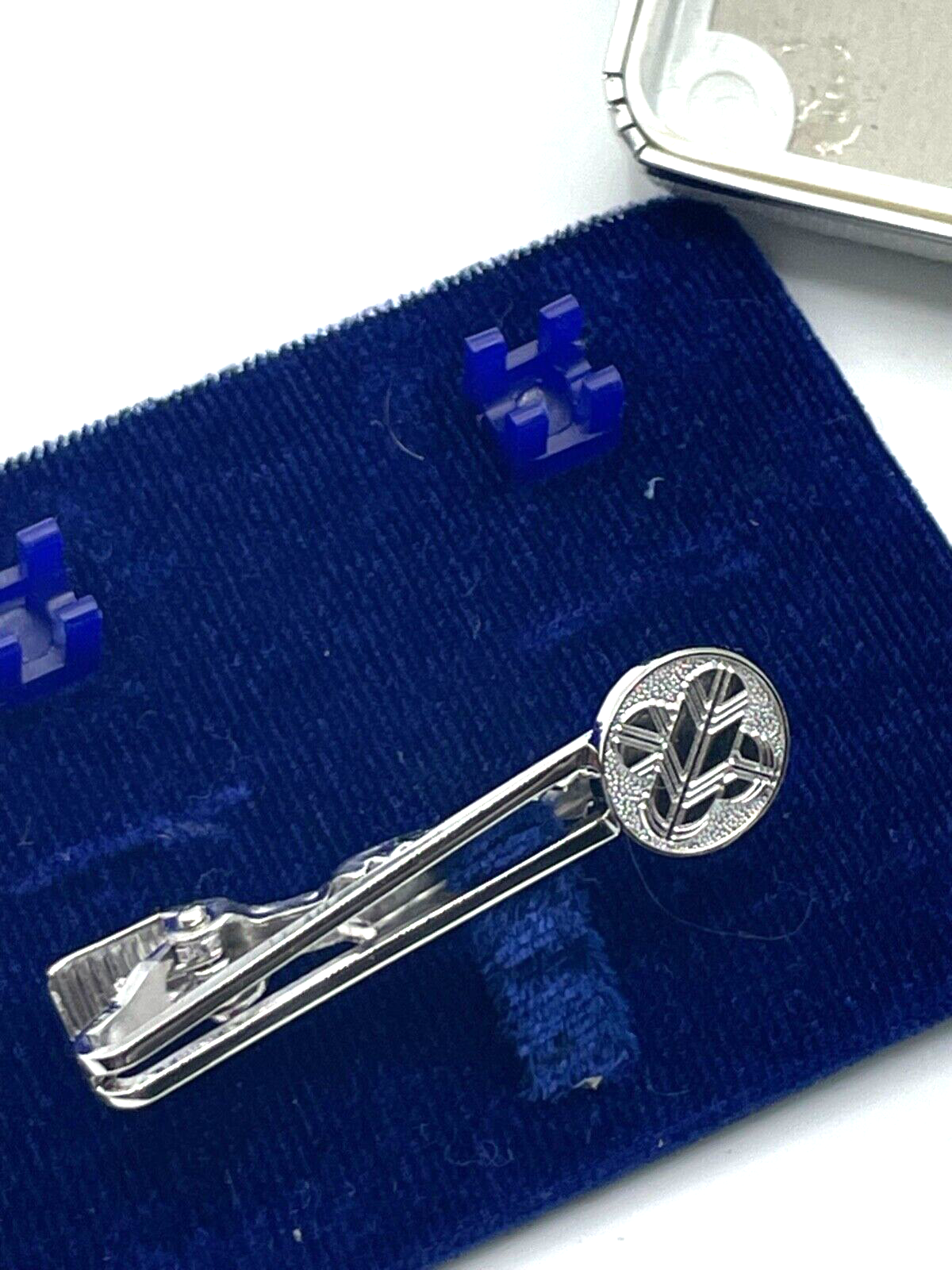Citizen Manschettenknöpfe Krawattenhalter Samurai Symbol Hawk Feather orig. Box3