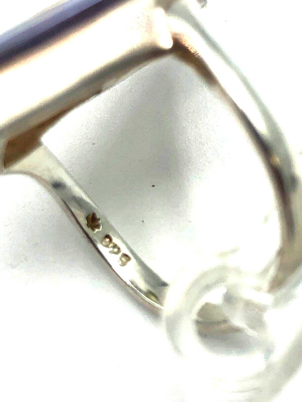 Sehr schöner großer Cocktailring 925 Silber Ring Pastell Farbsteine 18 mm RG 576