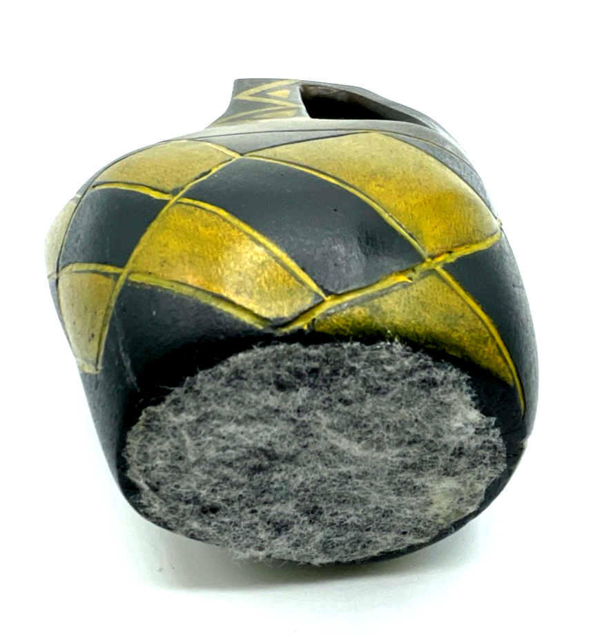 Antik interessantes Keramik Objekt Keramikvase Art Déco ? mega Design H 26 cm4