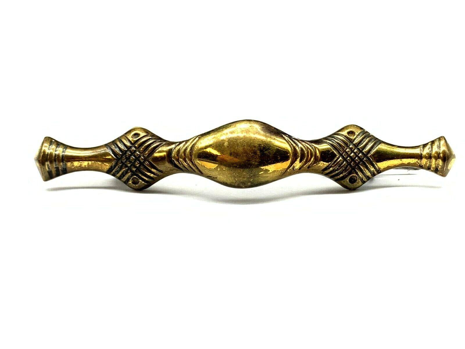 Kalevala Koru Finnland - Modernist Design Brosche Brooch - Bronze Stabbrosche0
