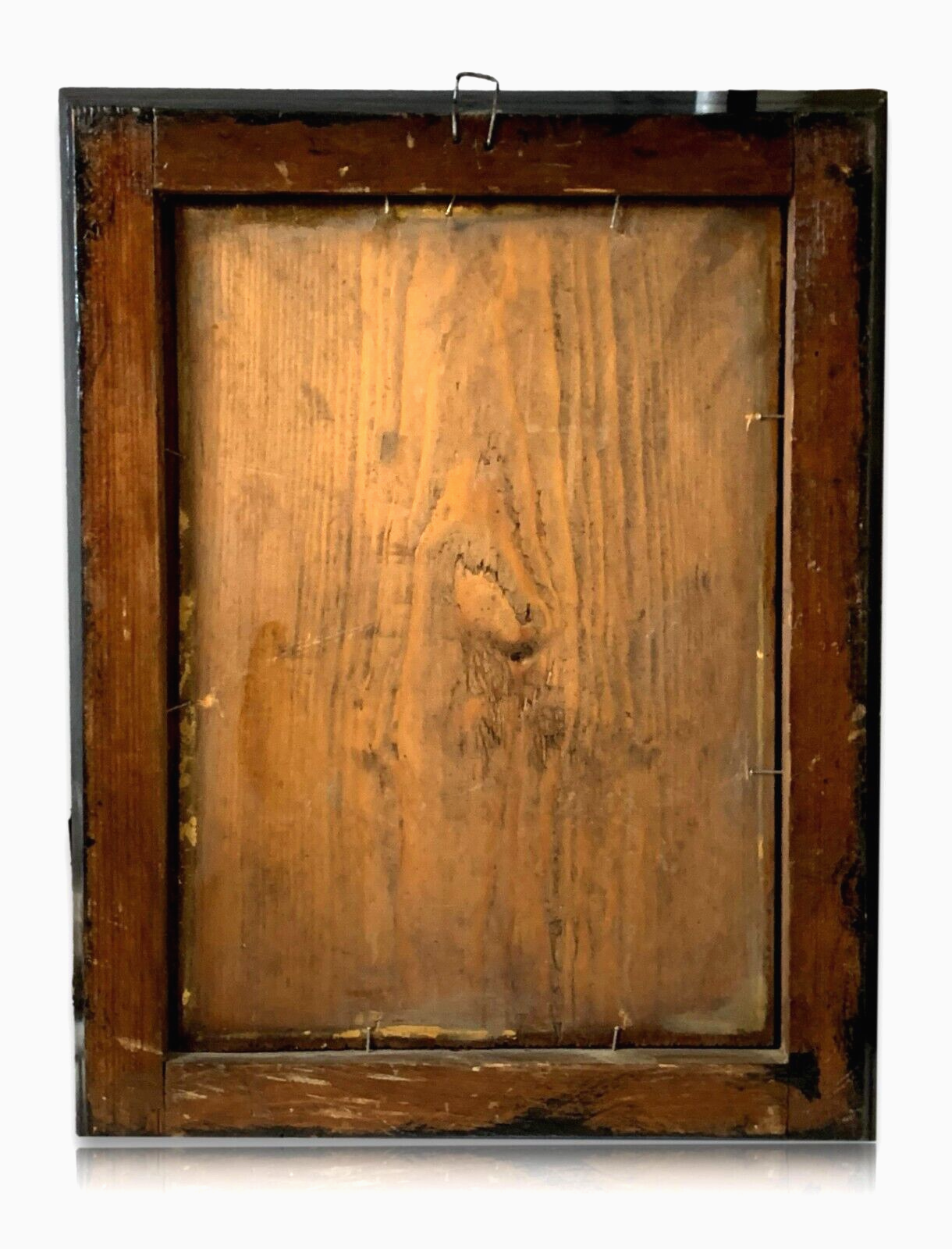 Biedermeier Männer Porträt um 1830 - Öl auf Holz - gerahmt - schöner Zustand7