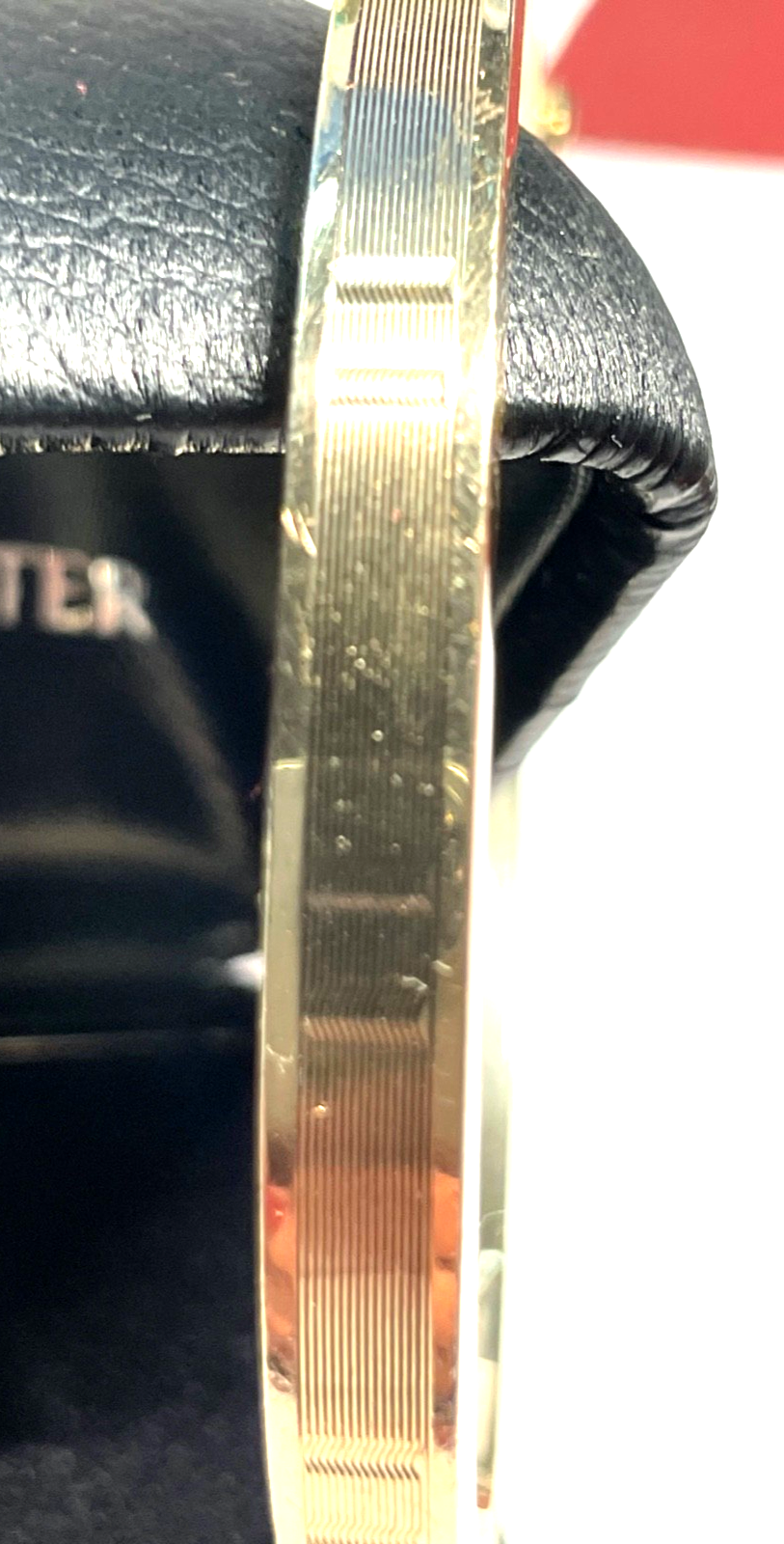 333 Gold 8 K Gelbgold klassischer Armreif Armschmuck elegant solide 62x55 innen7