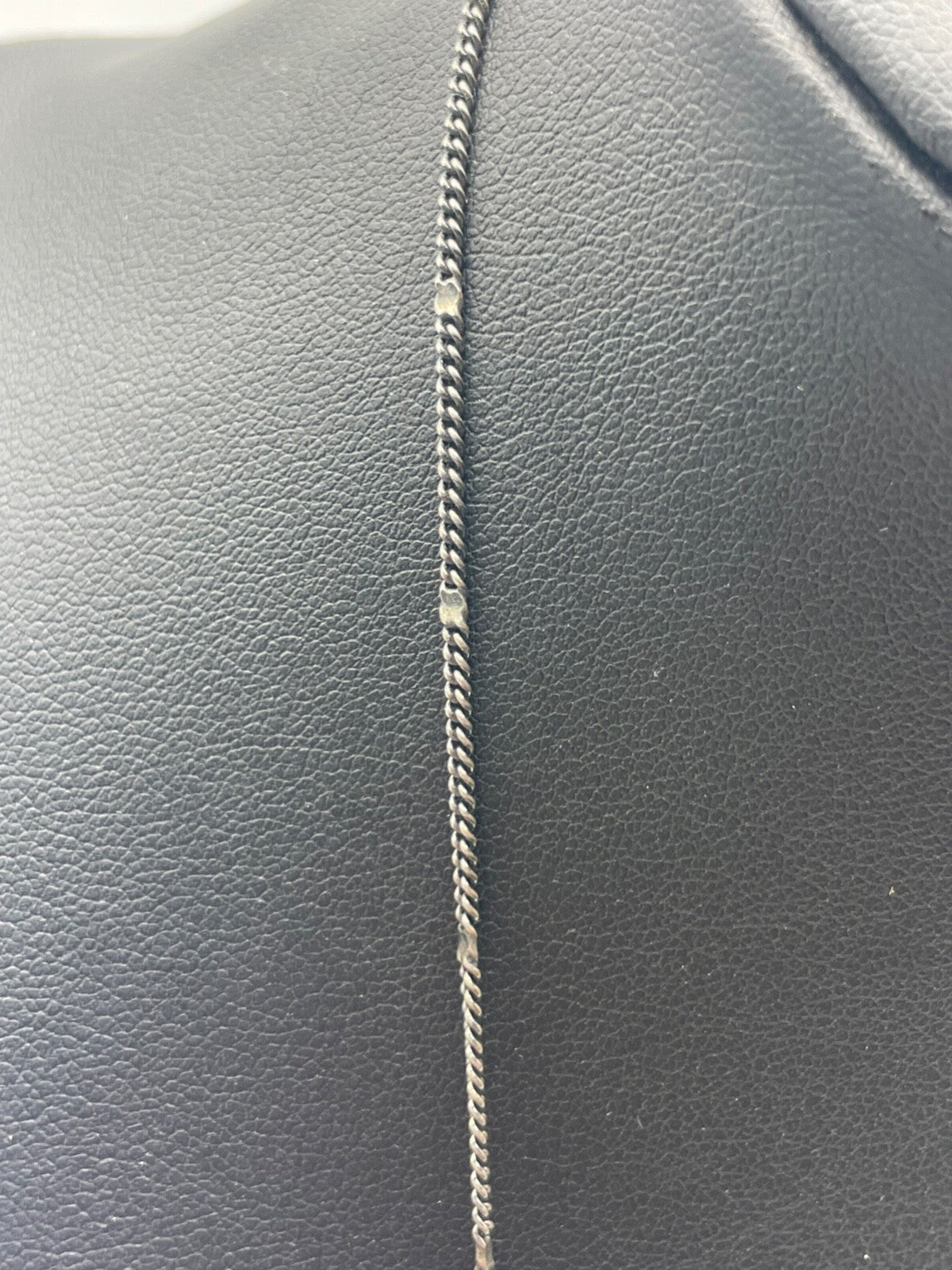 925 Sterling Silber Kette Collier Onyx Markasit im Antikstil Handarbeit apart4
