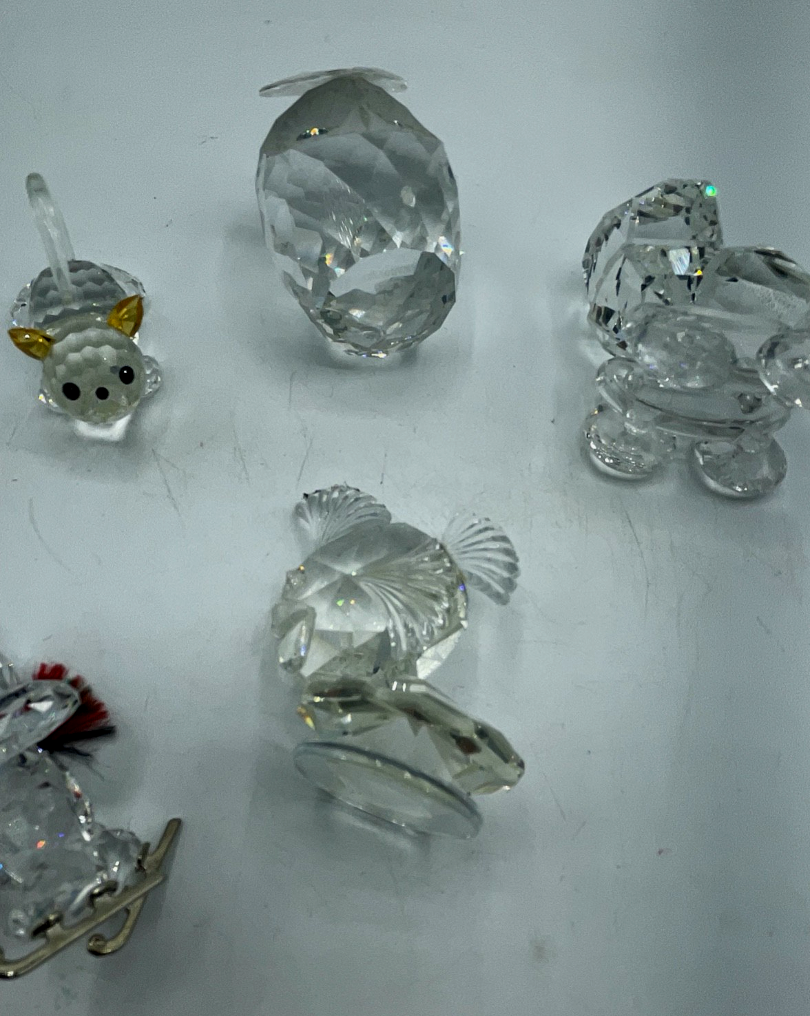 Konvolut 5 schöne Sammler Swarovski Kristall Figuren unbeschädigt aus Sammlung4