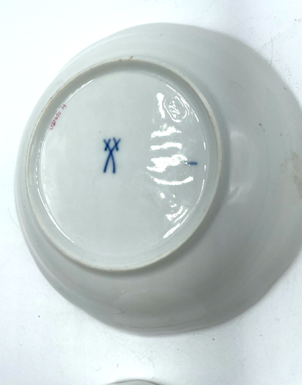 Meissen Porzellan gelbe Rose Dekor kl. Tasse + Unterteller Sammeltasse I. Wahl7