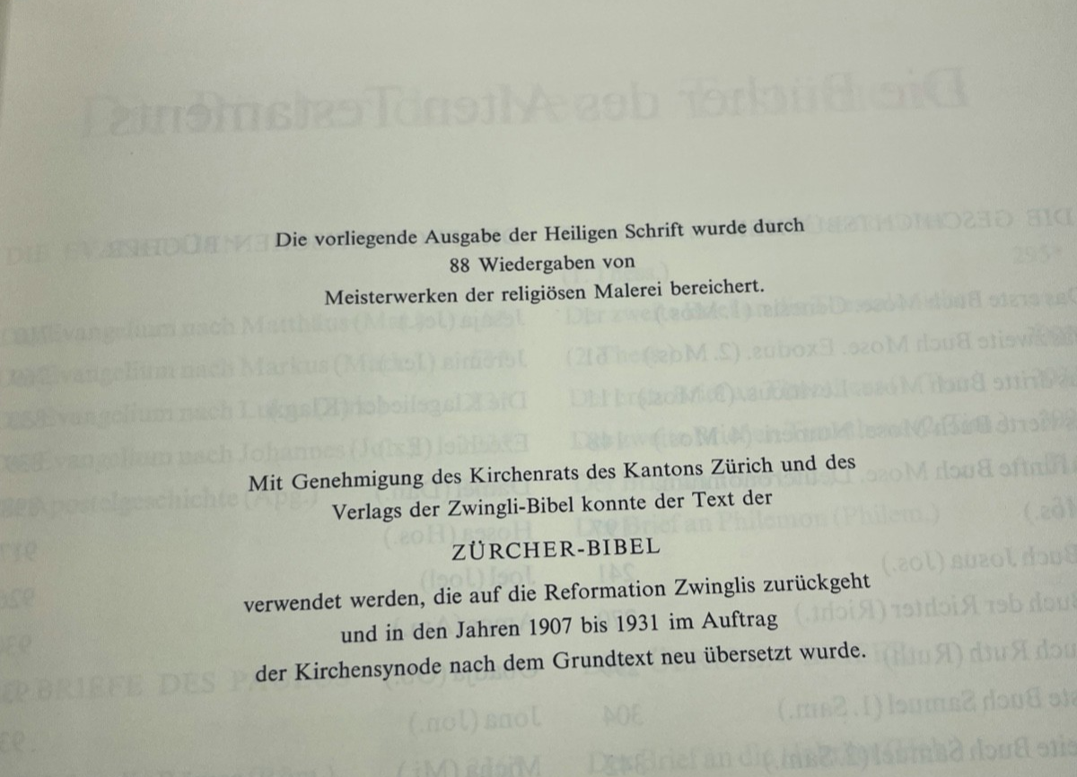 Die heilige Schrift große Prachtbibel 1964 limitiert Goldschnitt Glanzleder top!5