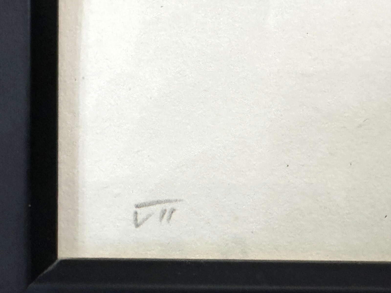 Julius Bissier (1893–1965) - sign. Lithografie – Stillleben modern - gerahmt7