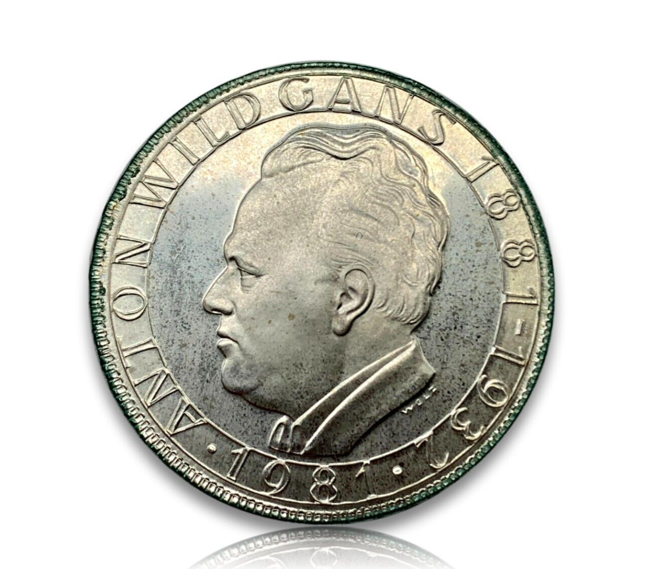 500 Schilling Österreich - Silber Münze - Anton Wildgans - PP0