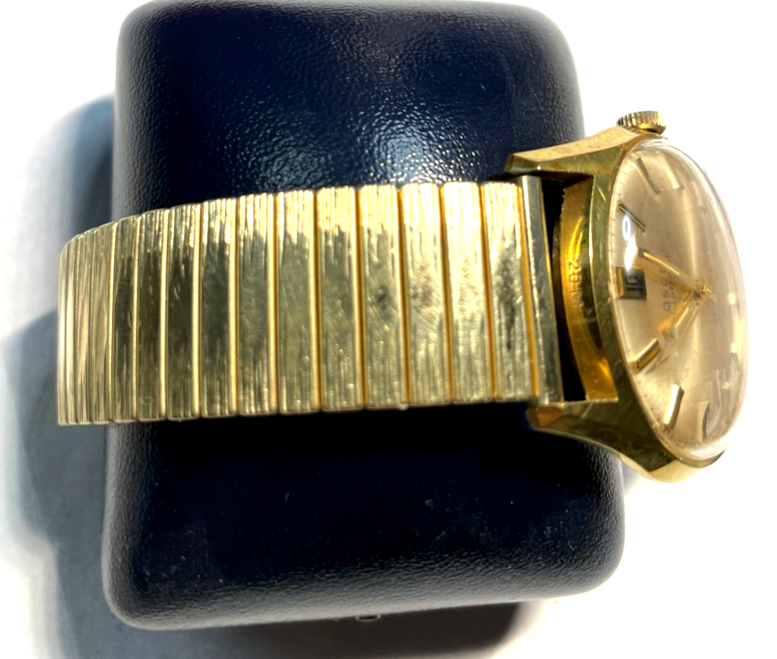 Vintage Herrenuhr OSCO Automatic 25 Jewels shockproof HAU vergoldet läuft gepfl.2