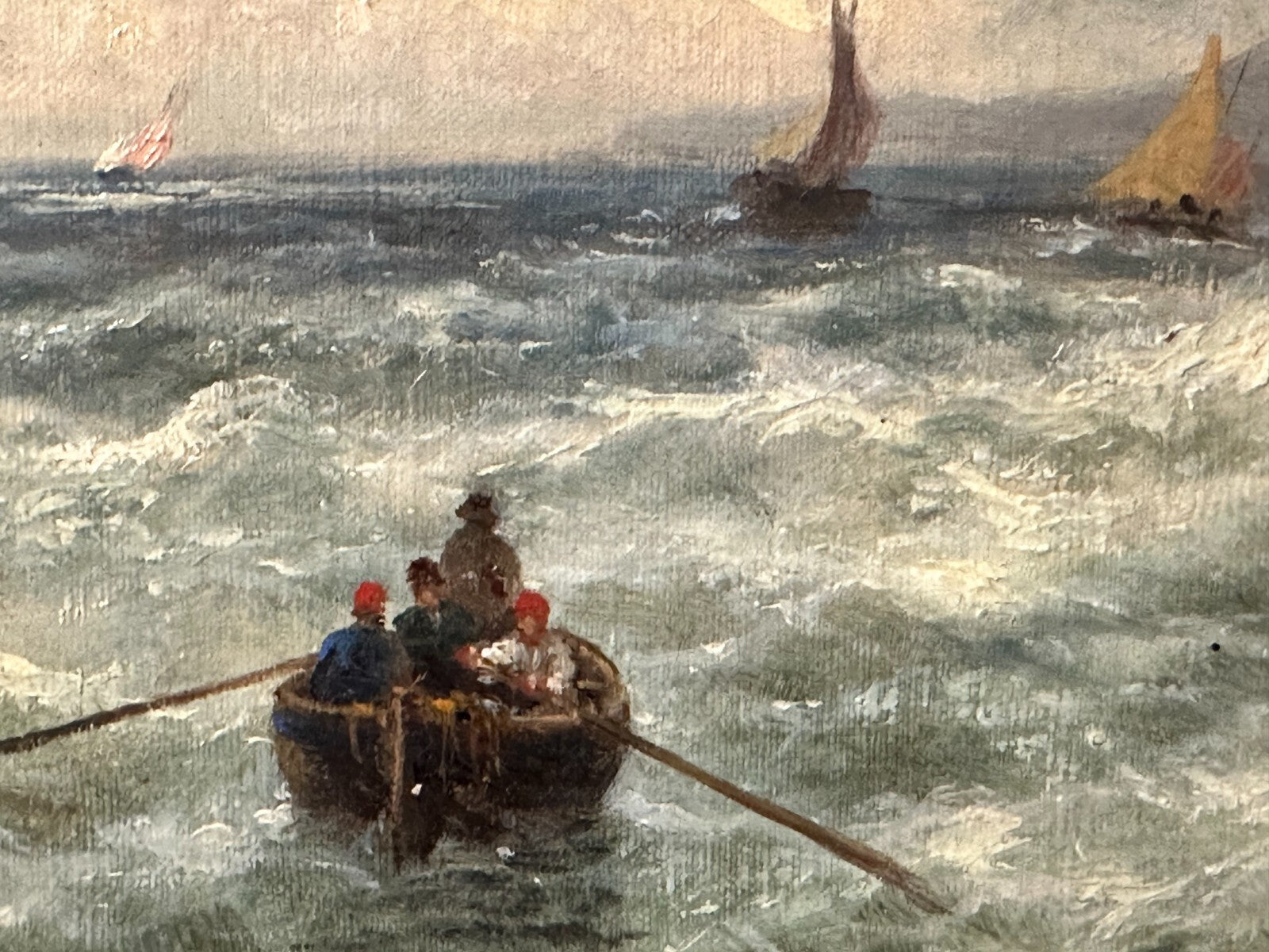 Ölgemälde - Öl auf Leinwand - Karl Julius ROSE 1828-1911 - gerahmt - signiert4