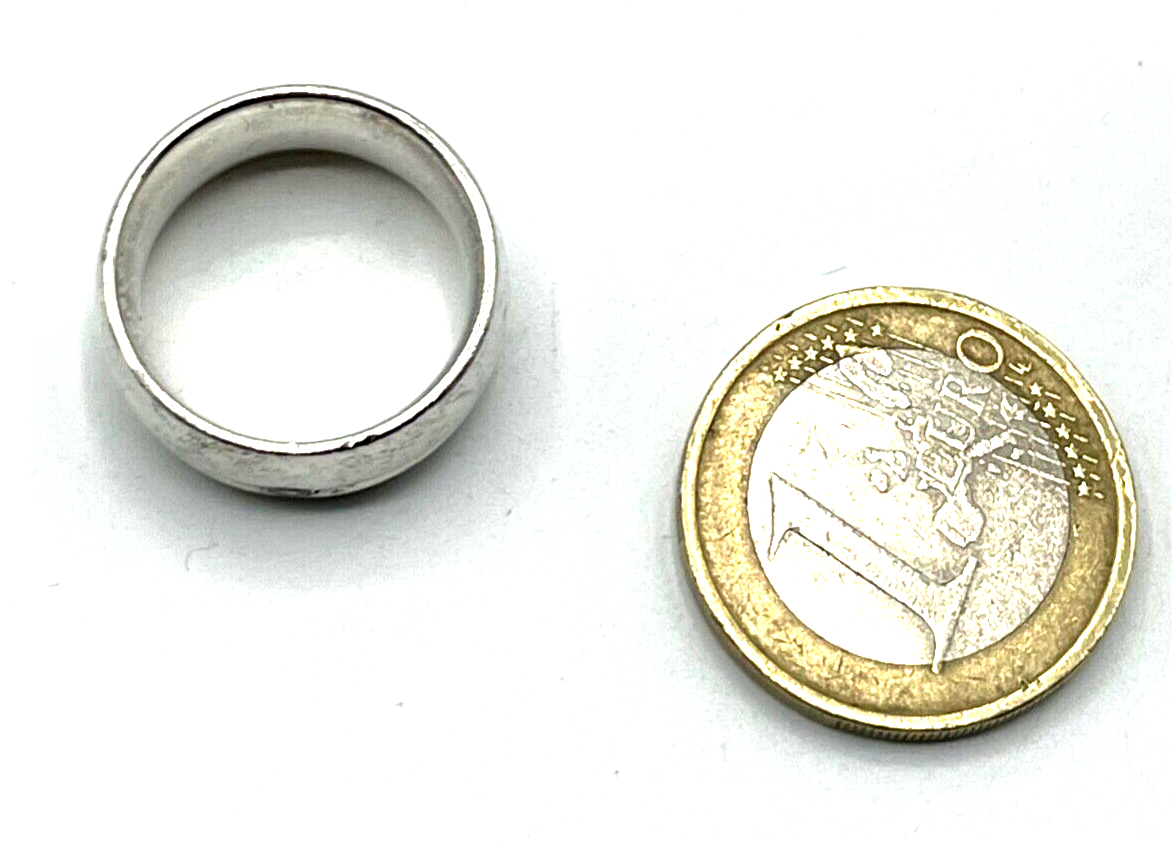 Viventy Bernd Berger 925 Silber Ring Bandring Zirkonia RG 53 Handarbeit B 8 mm5