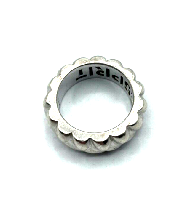 Massiver 925 Sterling Silber Bandring ESPRIT top gepfl. über 10 Gramm RG 55 B8mm5