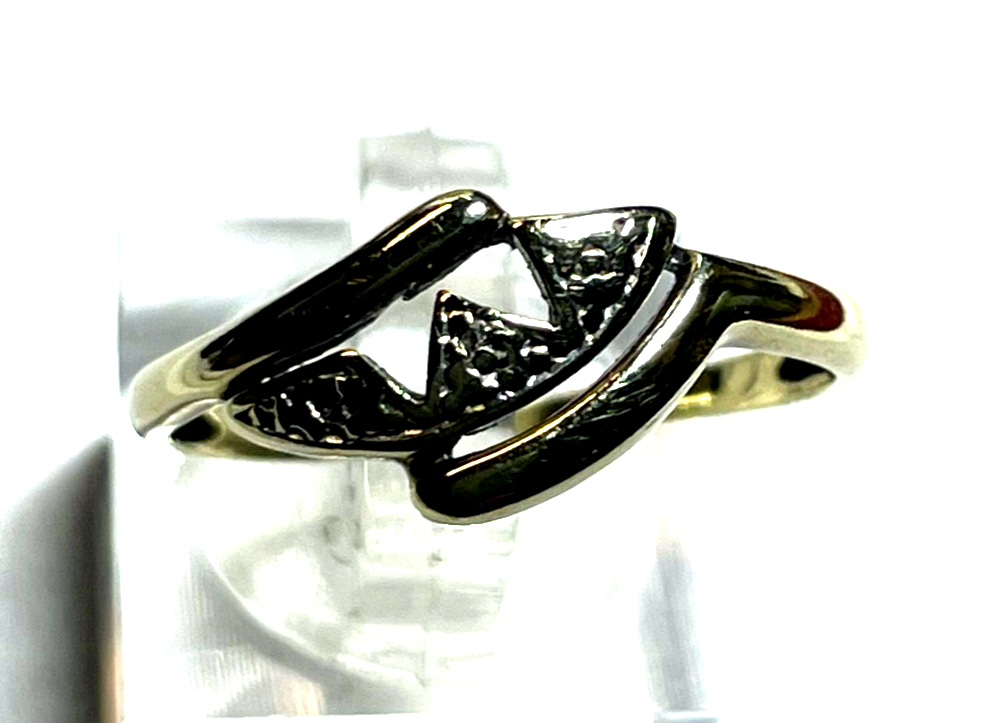 Moderner 333 FH Gold 8 K Ring Ø 20 mm RG 63 Juwelier gebraucht gepflegt4