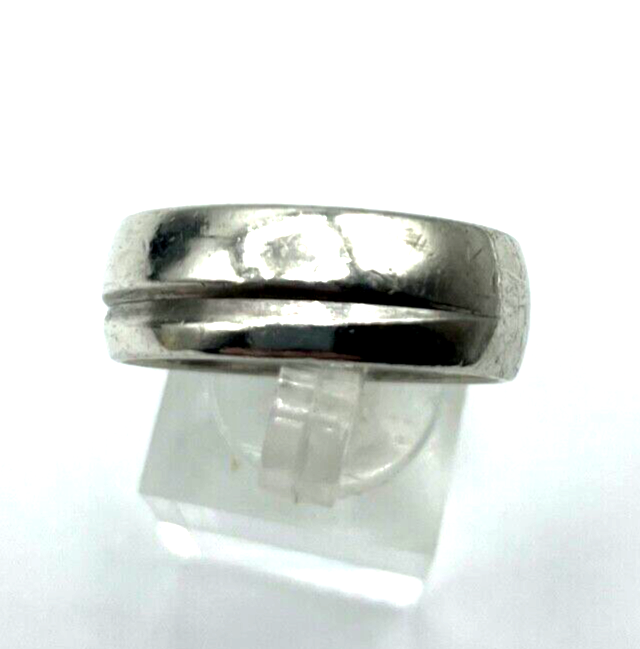 Viventy Bernd Berger 925 Silber Ring Bandring Ø 20 mm RG 63 Handarbeit B 8 mm1