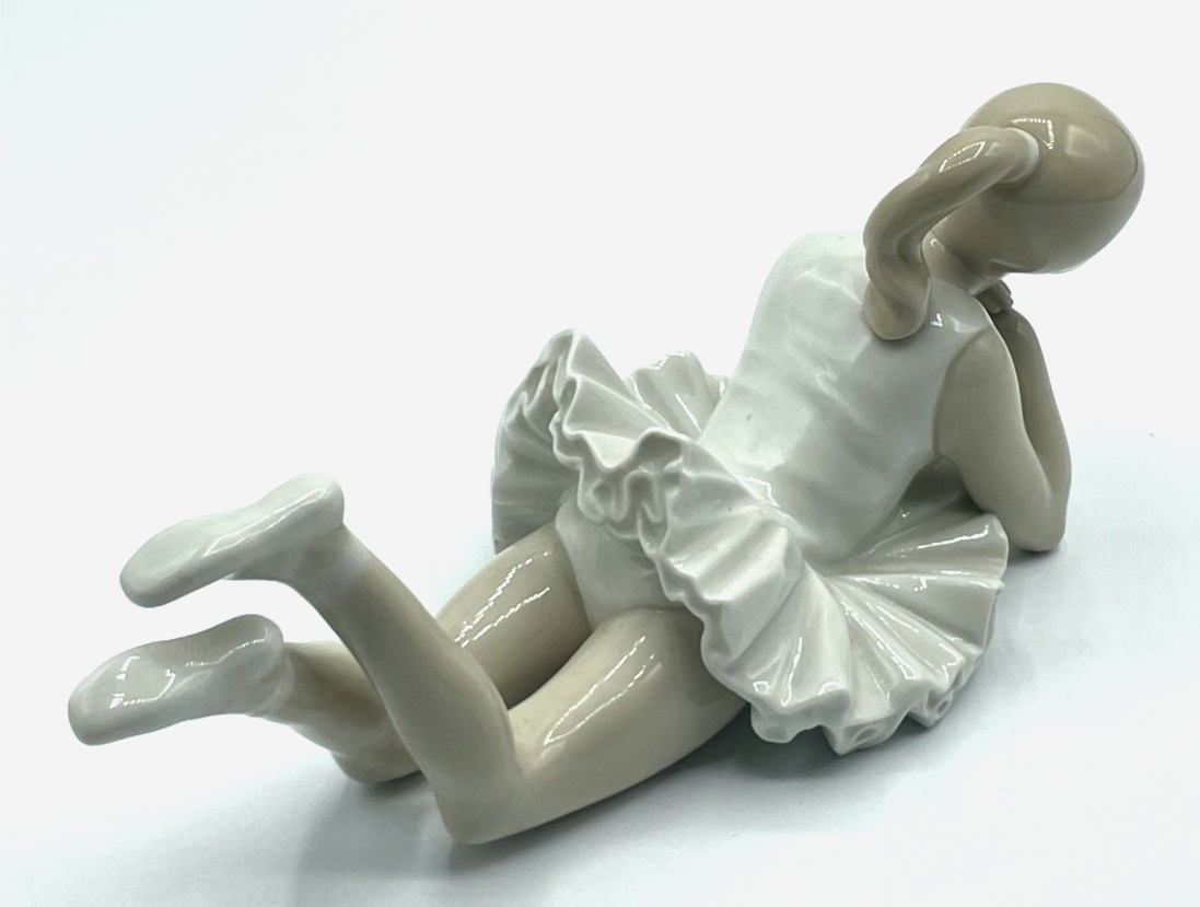 Lladro Nao Porzellan Figur nachdenkliche Ballerina Ballett Pensativa 00149 L22,52