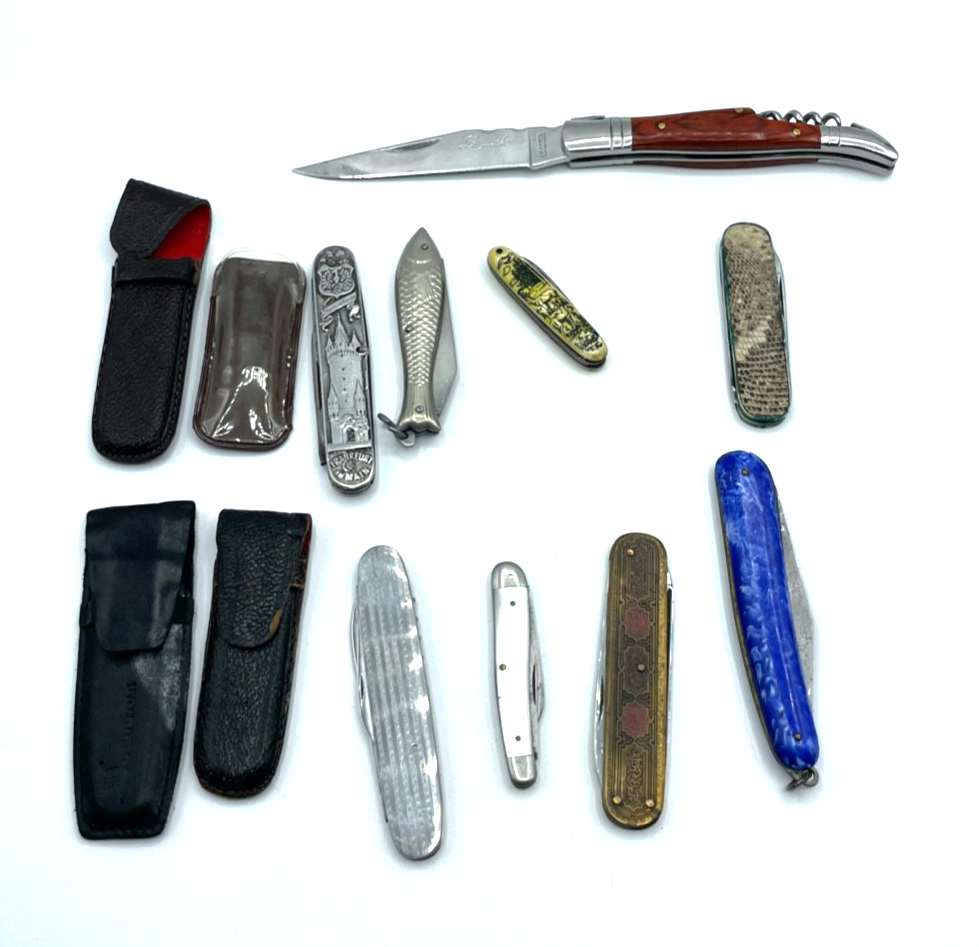 9 alte Taschenmesser Sammlung Konvolut gepflegt10