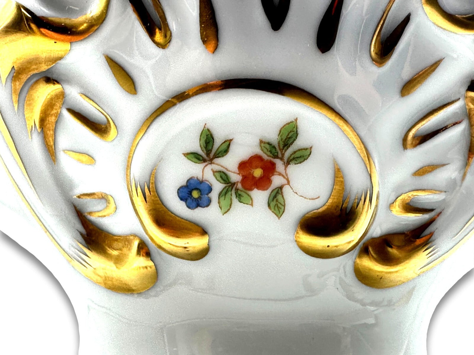 Herend 6663/PBR - Prunkvase Vase - Porzellan - Petit Bouquet De Rose Handbemalt9