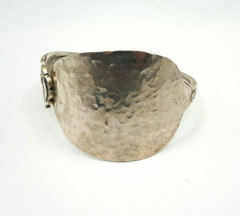 Armreif Armband - Silber 800 - A. Künne Altena - Hammerschlag - Jugendstil3