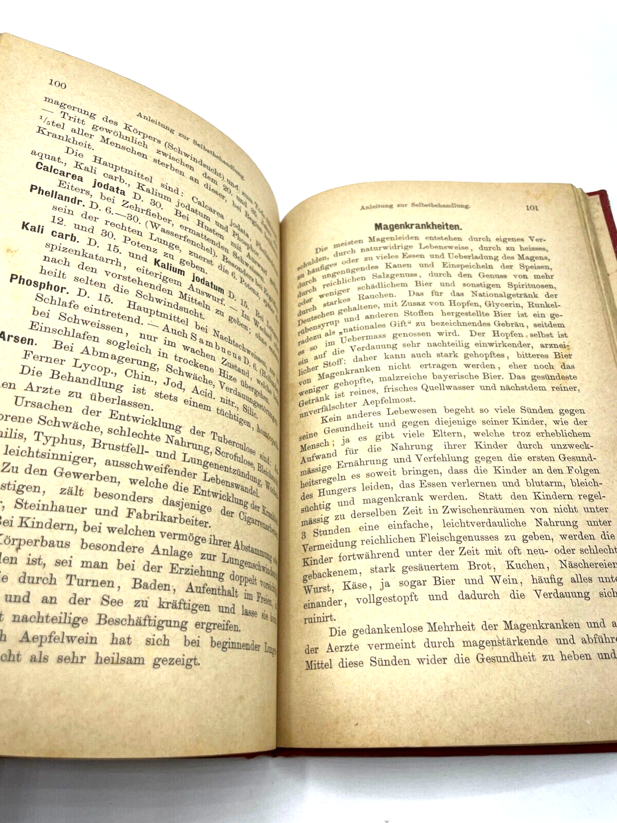 Buch Der Volksarzt Anleitung Selbstbehandlung Homöopathie Naturheilkunde um 19207