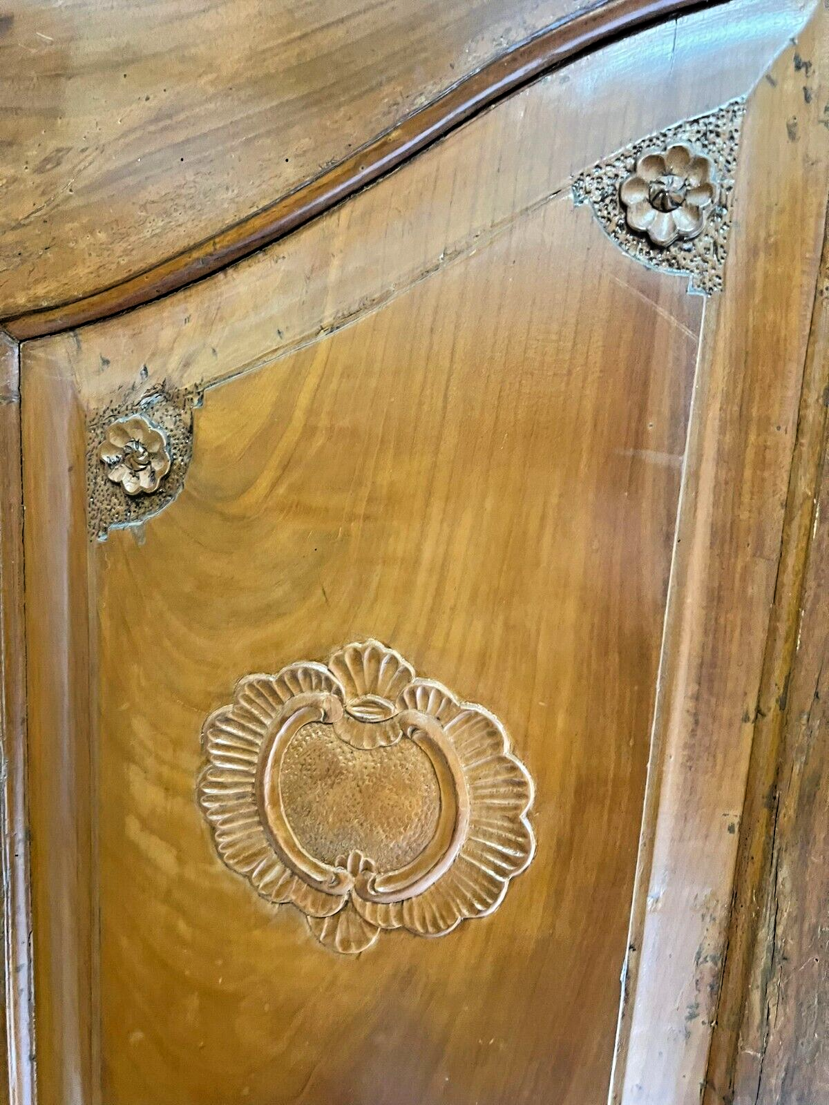 barocker Bodensee Schrank Kleiderschrank Hallenschrank - um 1800 - Kirschholz5
