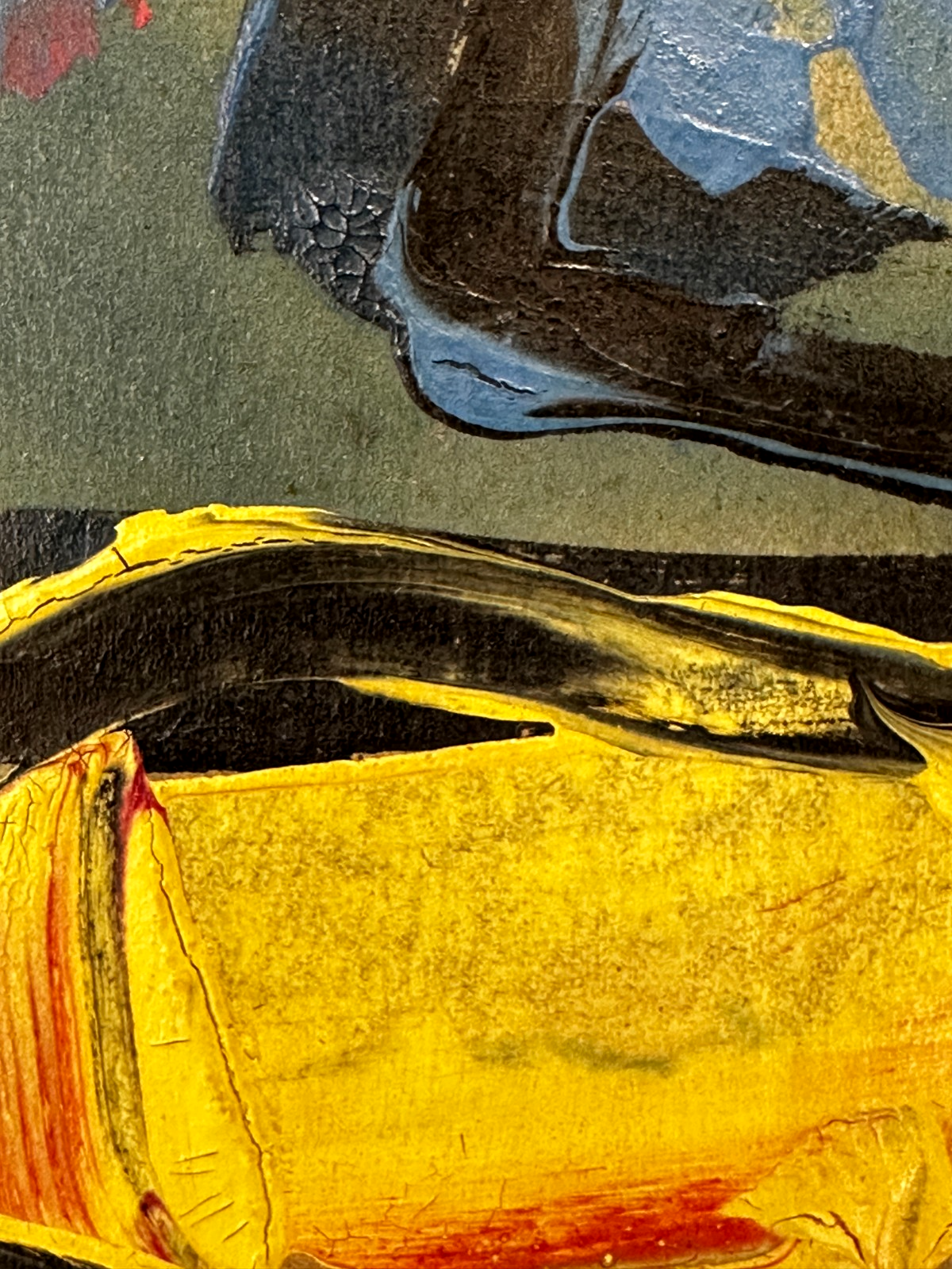 Bohumil Samuel Kečíř –„Africké Písně“ -  Öl auf Karton - Porträt - signiert8