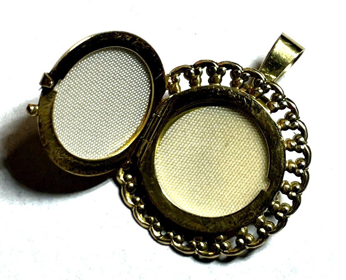 750 Gold 18 K variabel Medaillon Anhänger Brosche solide Juwelier Qualität8