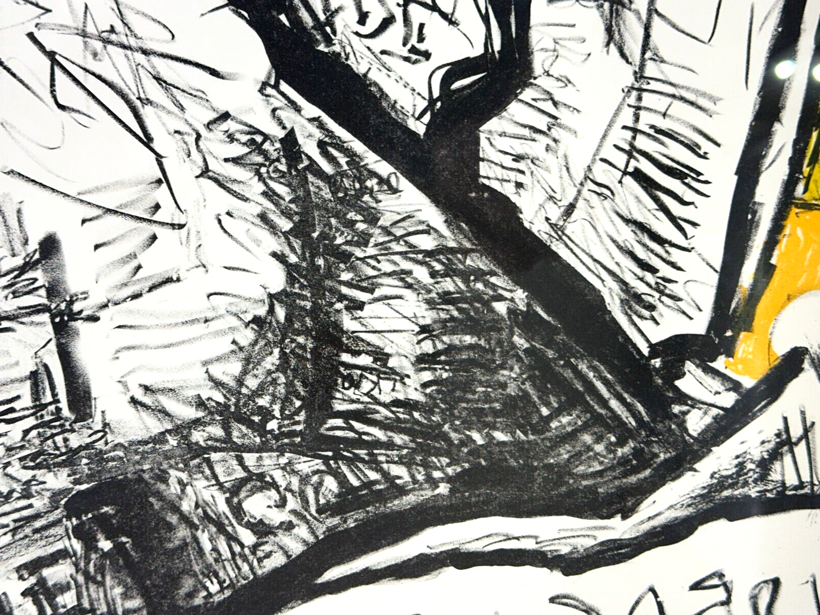 Renato Guttuso 1912-1987 - Lithographie 'Uomo con giornale' 1966 - sign. & num.5