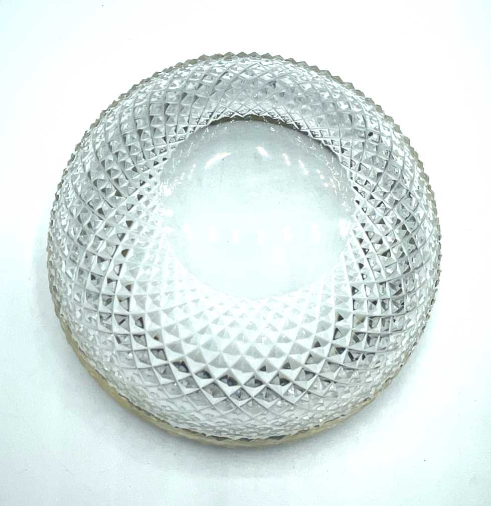 Kristallglas Schüssel Glasschüssel mit 835 Silber Rand WTB Ø 15,5 cm H 5,5 cm3