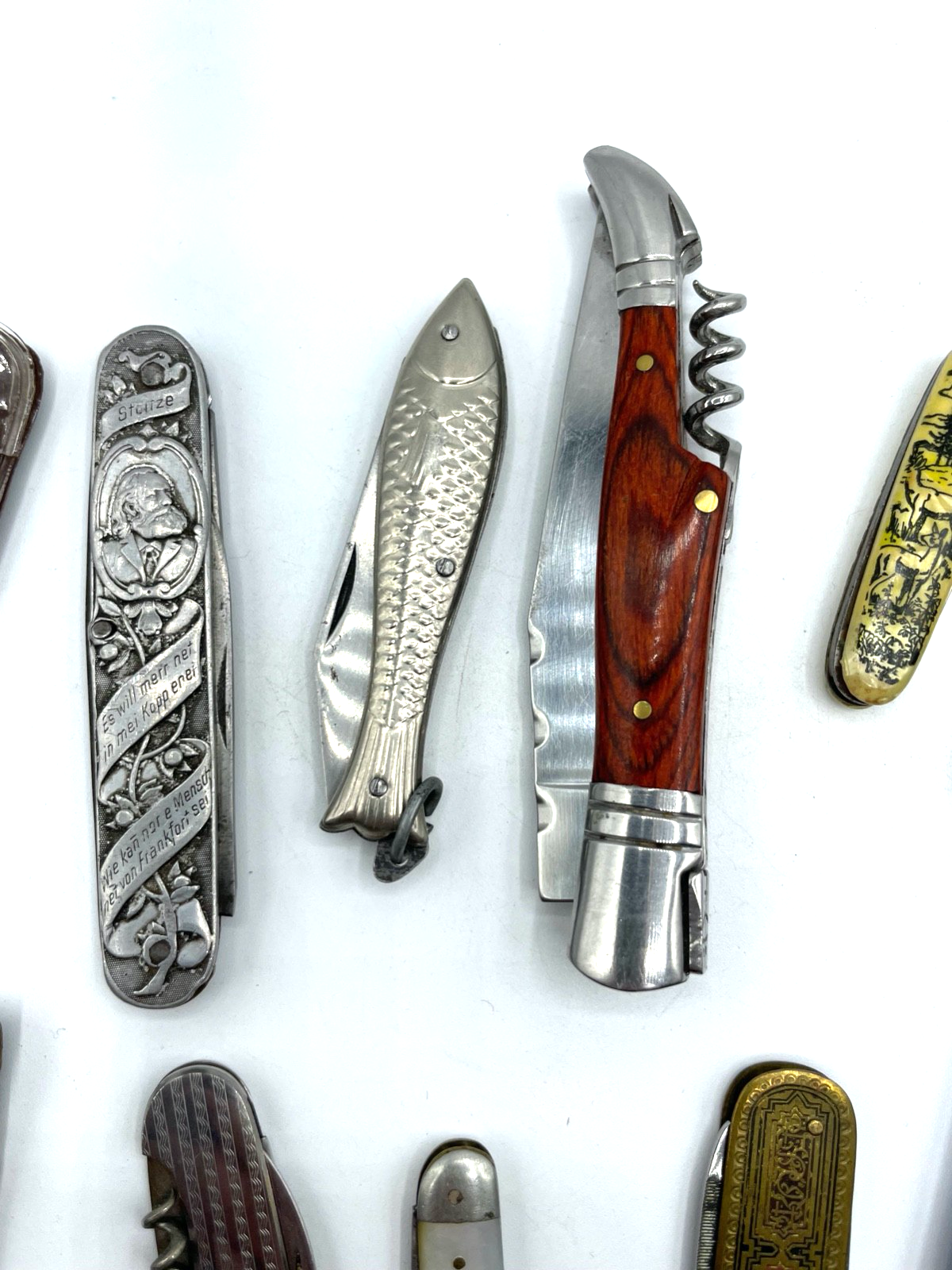 9 alte Taschenmesser Sammlung Konvolut gepflegt1