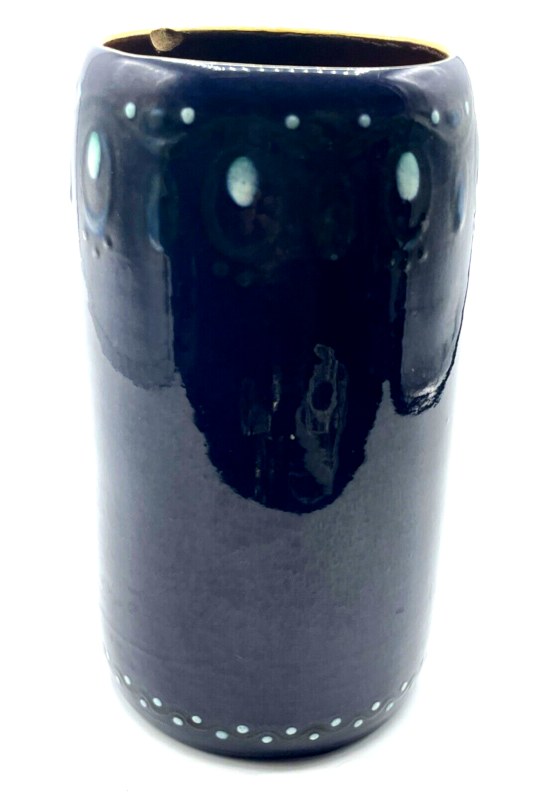 Jugendstil Keramik Vase Karlsruher Majolika Alfred Kusche ? H 19 cm4