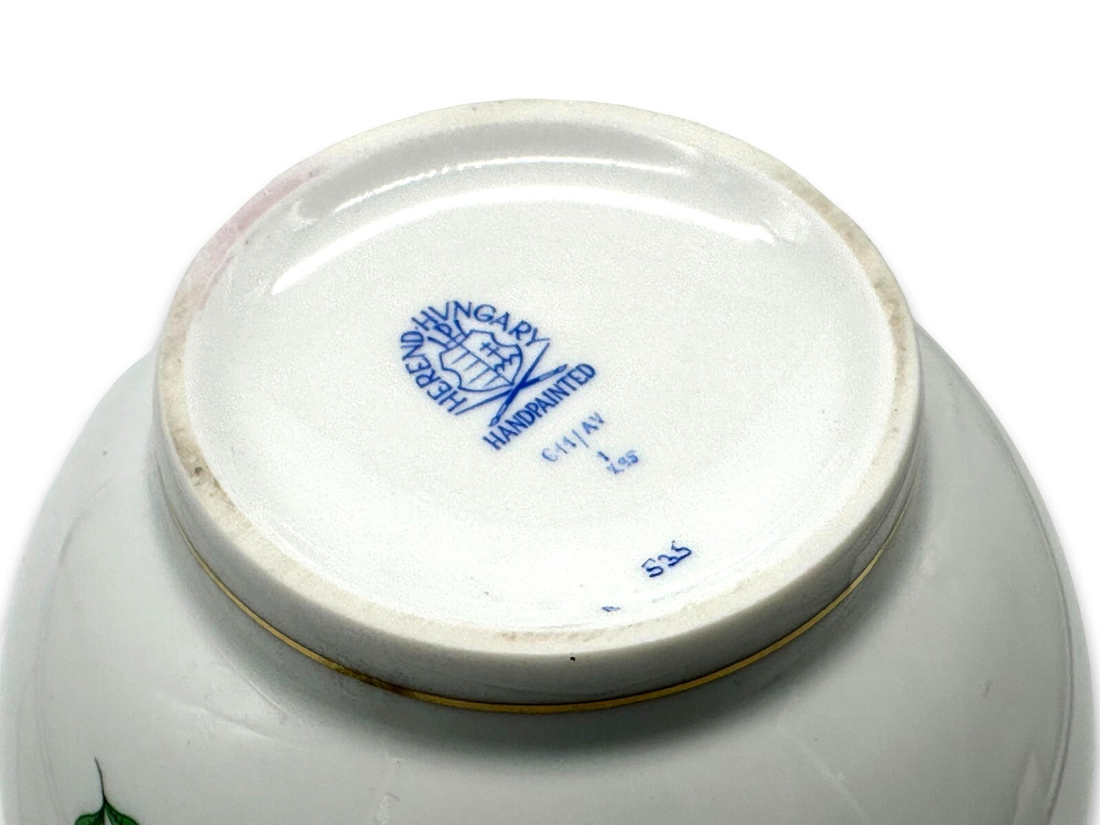 Herend 611 AV - Kaffeekanne Kanne - Porzellan - Apponyi Green Handbemalt7