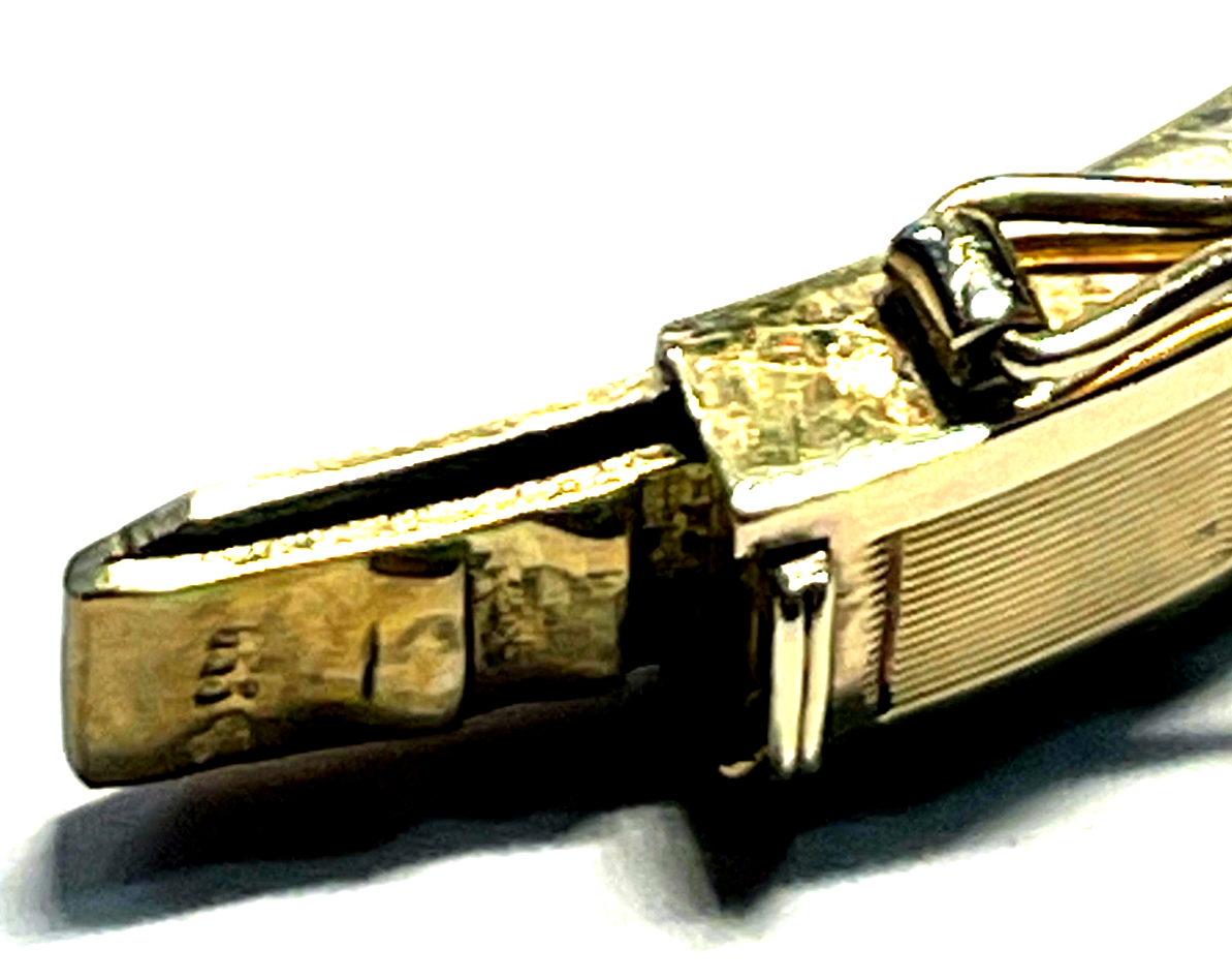 333 Gold 8 K Gelbgold klassischer Armreif Armschmuck elegant solide 62x55 innen10