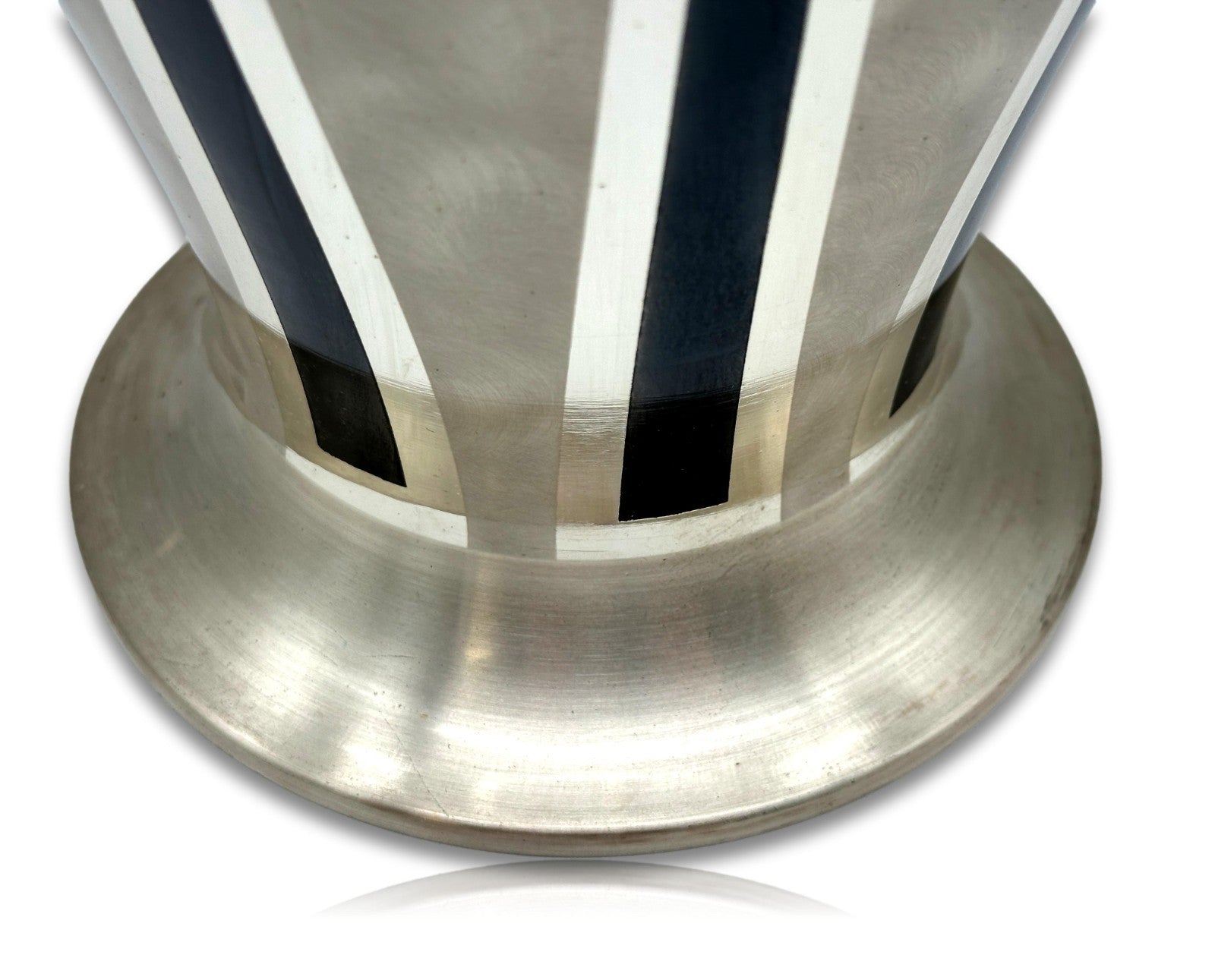 WMF Ikora - Vase 50 cm (XXL) - Art Déco 30er Jahre - Streifendekor - SELTEN! RAR9