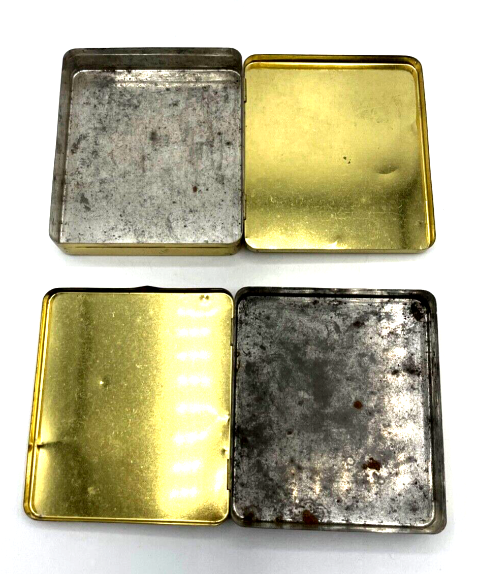 2 x identische alte Blechdose Simon Arzt Nr. 15 20 Filter Cigaretten  gepflegt4