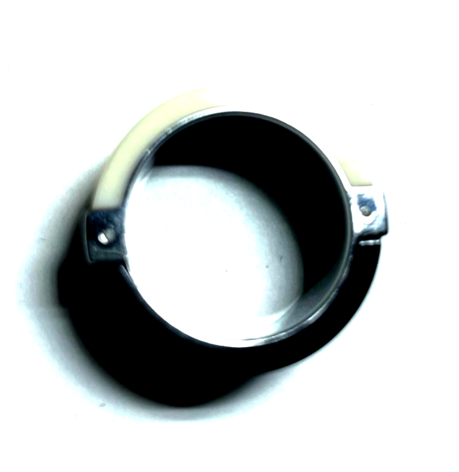 Michael Kors Steel Ring mit Schwarz/Elfenbein farbigem Einsatz RG 53 Ø 17 mm4
